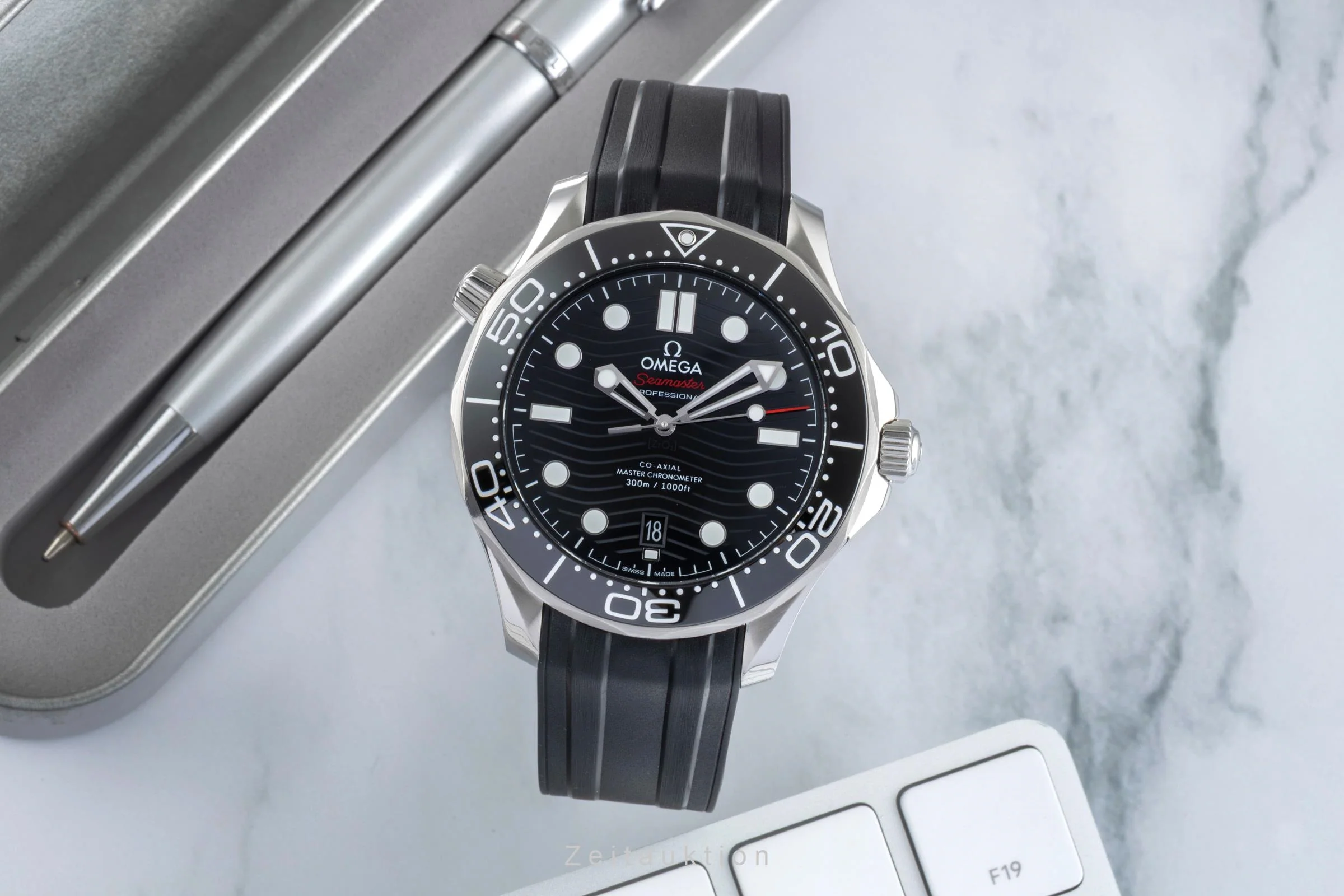 Omega Seamaster steel automatic men's watch 210.32.42.20.01.001 LP: 6100EUR  [2505554] - Image 4