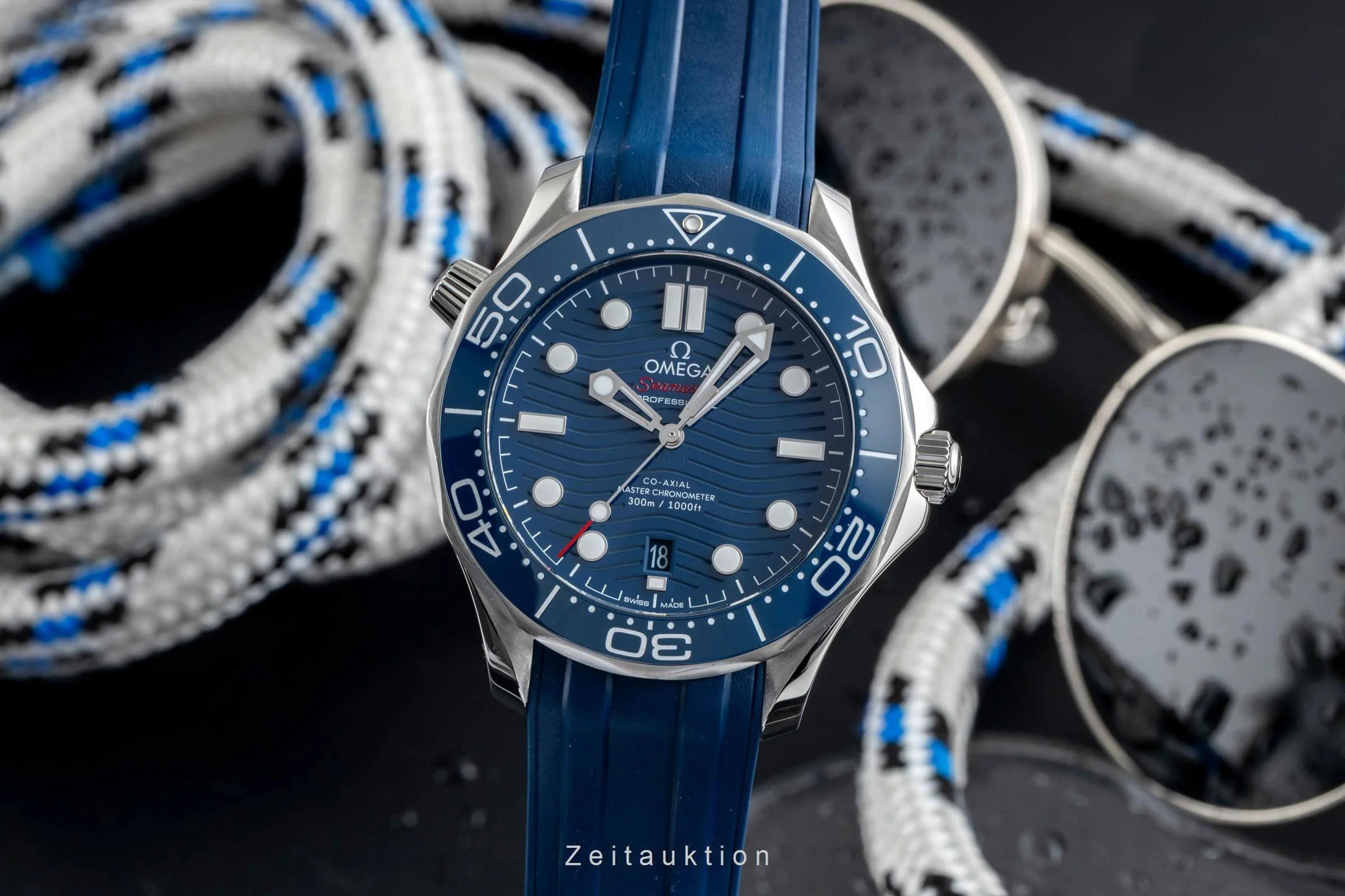 Omega Seamaster steel automatic men's watch 210.32.42.20.03.001 LP: 6100EUR  [2502454] - Image 2