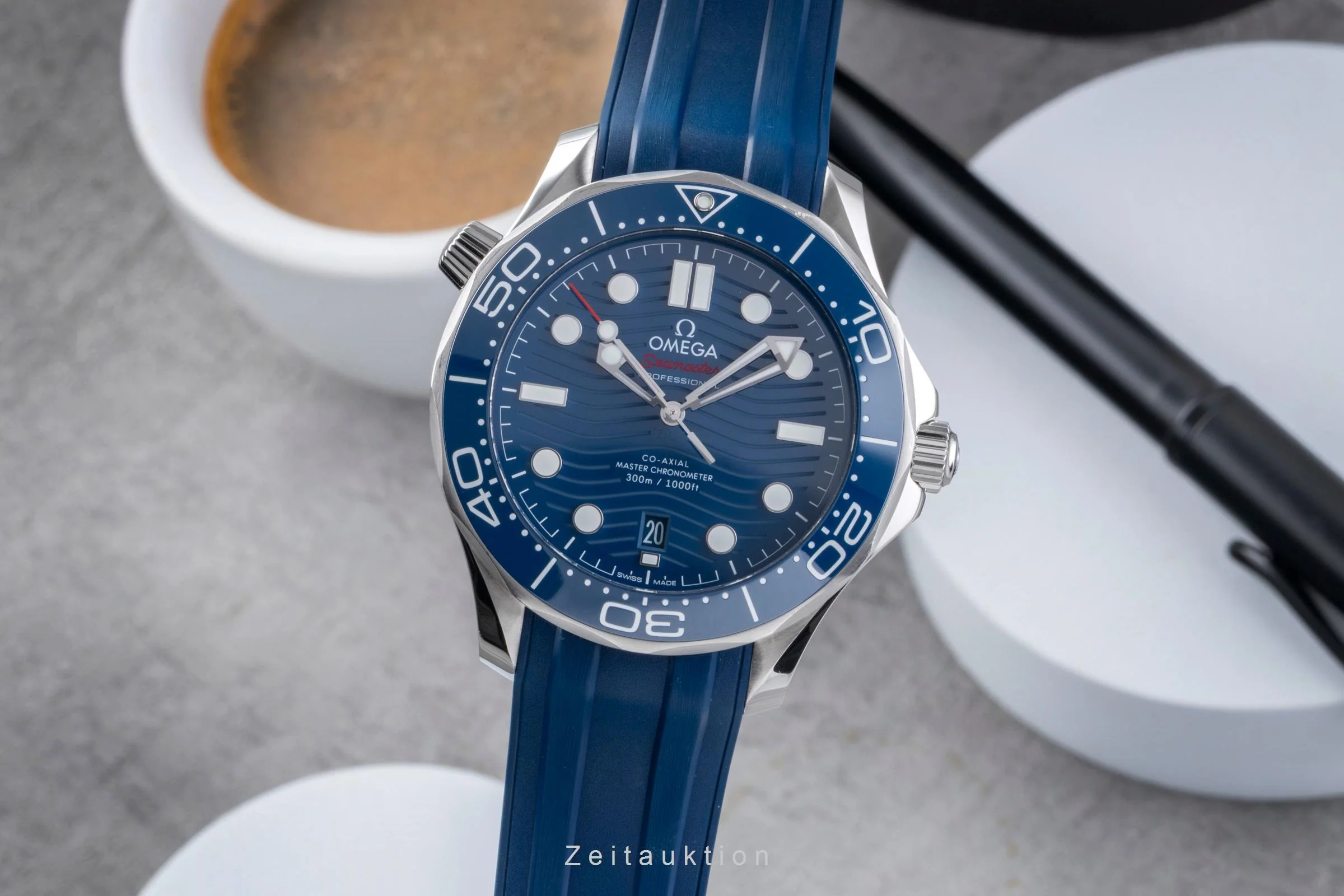 Omega Seamaster steel automatic men's watch 210.32.42.20.03.001 LP: 6100EUR  [2506374] - Image 2