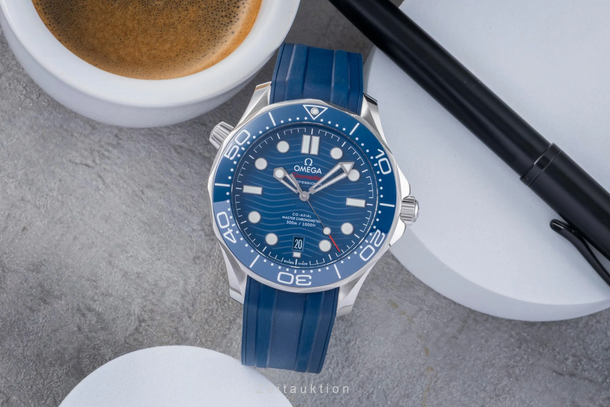 Omega Seamaster steel automatic men's watch 210.32.42.20.03.001 LP: 6100EUR  [2506374] - Image 4