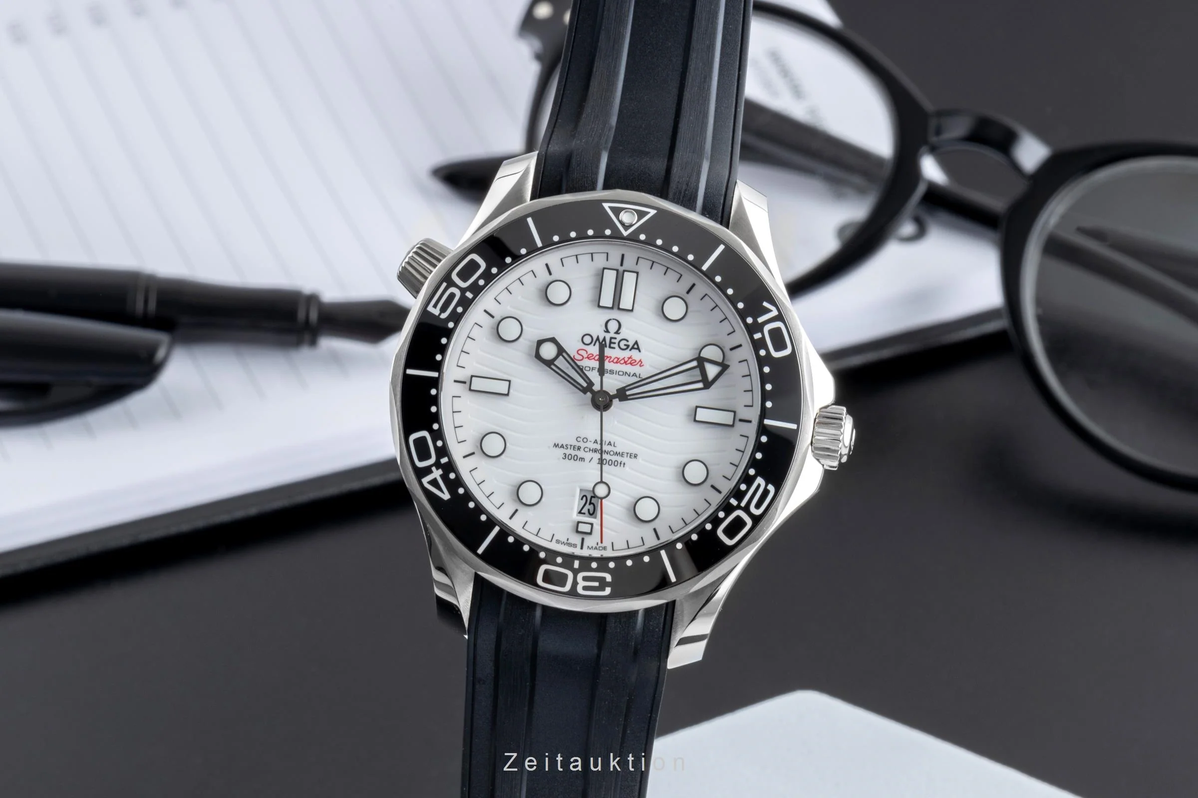 Omega Seamaster steel automatic men's watch 210.32.42.20.04.001 LP: 6100EUR  [2506485] - Image 2