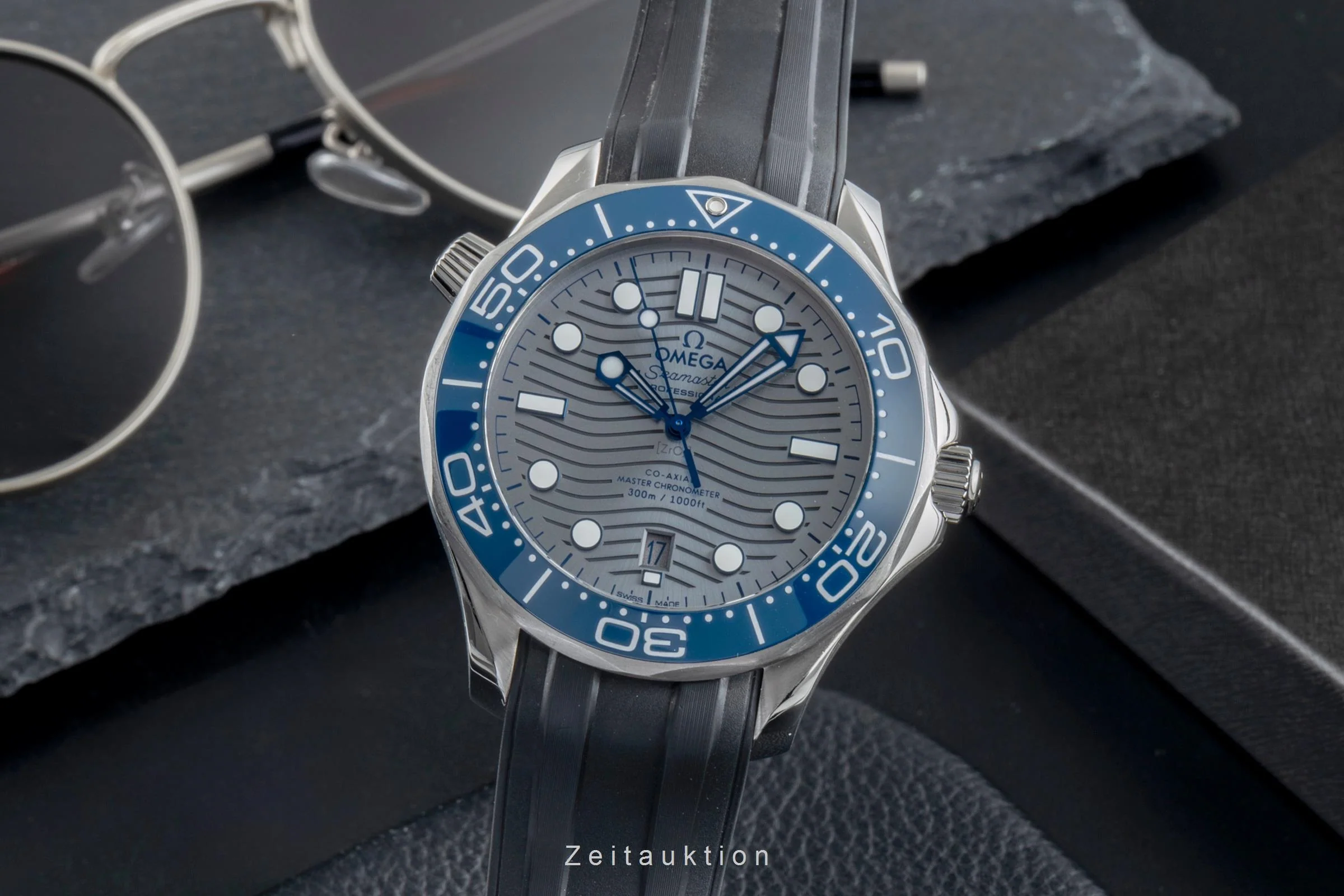 Omega Seamaster steel automatic men's watch 210.32.42.20.06.001 LP: 6100EUR  [2506339] - Image 2