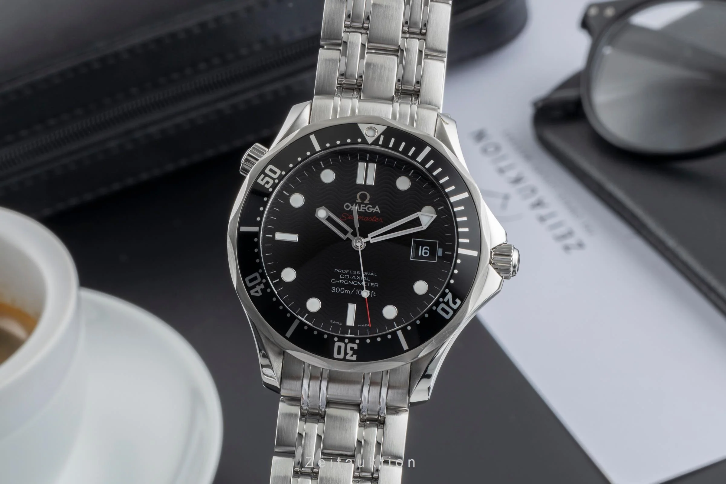 Omega Seamaster steel automatic men's watch 212.30.41.20.01.002 LP: 6500EUR  [2504366] - Image 2