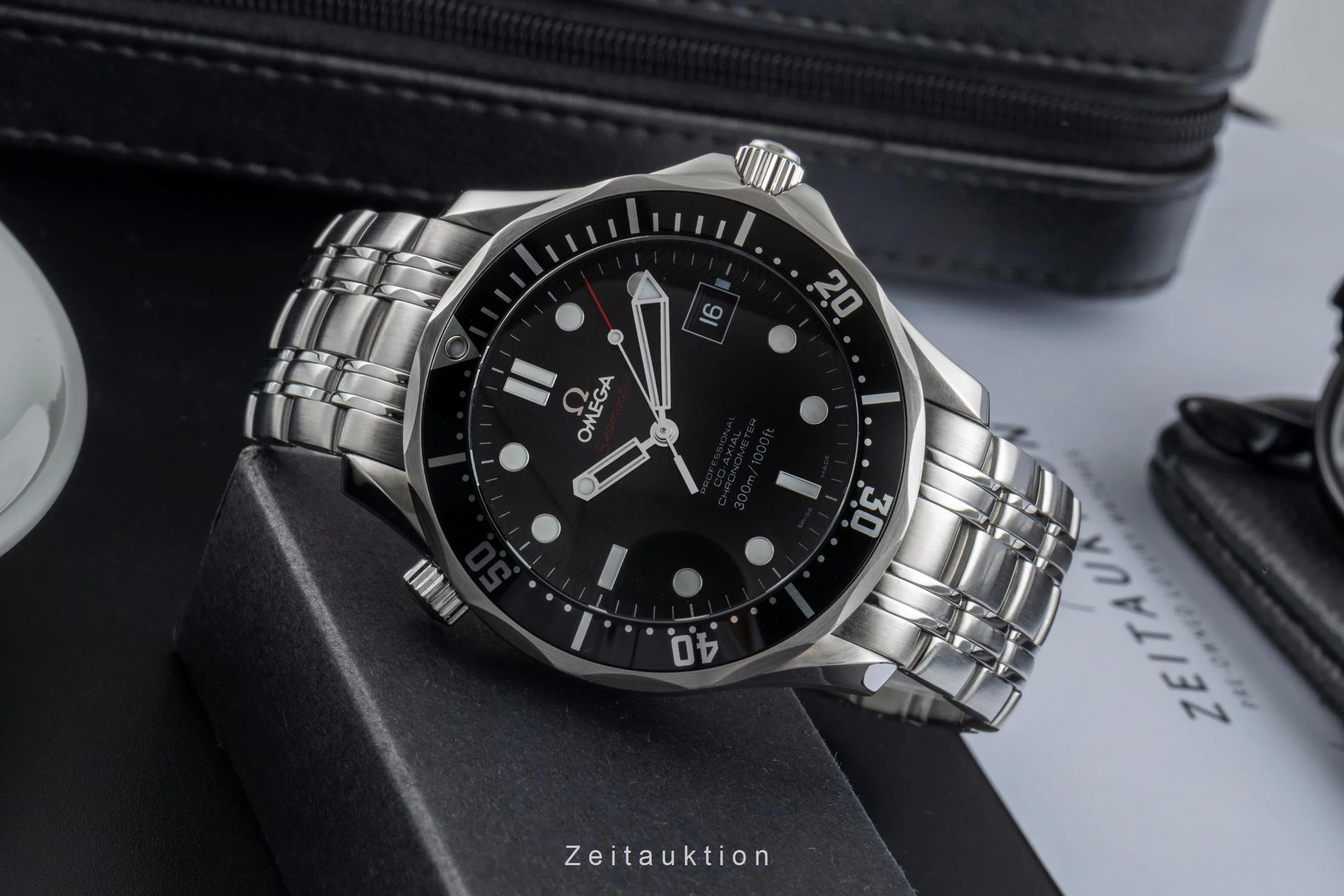 Omega Seamaster steel automatic men's watch 212.30.41.20.01.002 LP: 6500EUR  [2504366] - Image 3