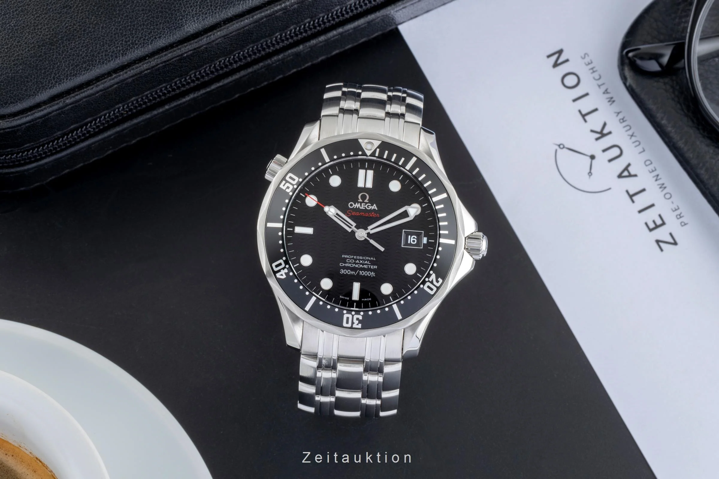 Omega Seamaster steel automatic men's watch 212.30.41.20.01.002 LP: 6500EUR  [2504366] - Image 4