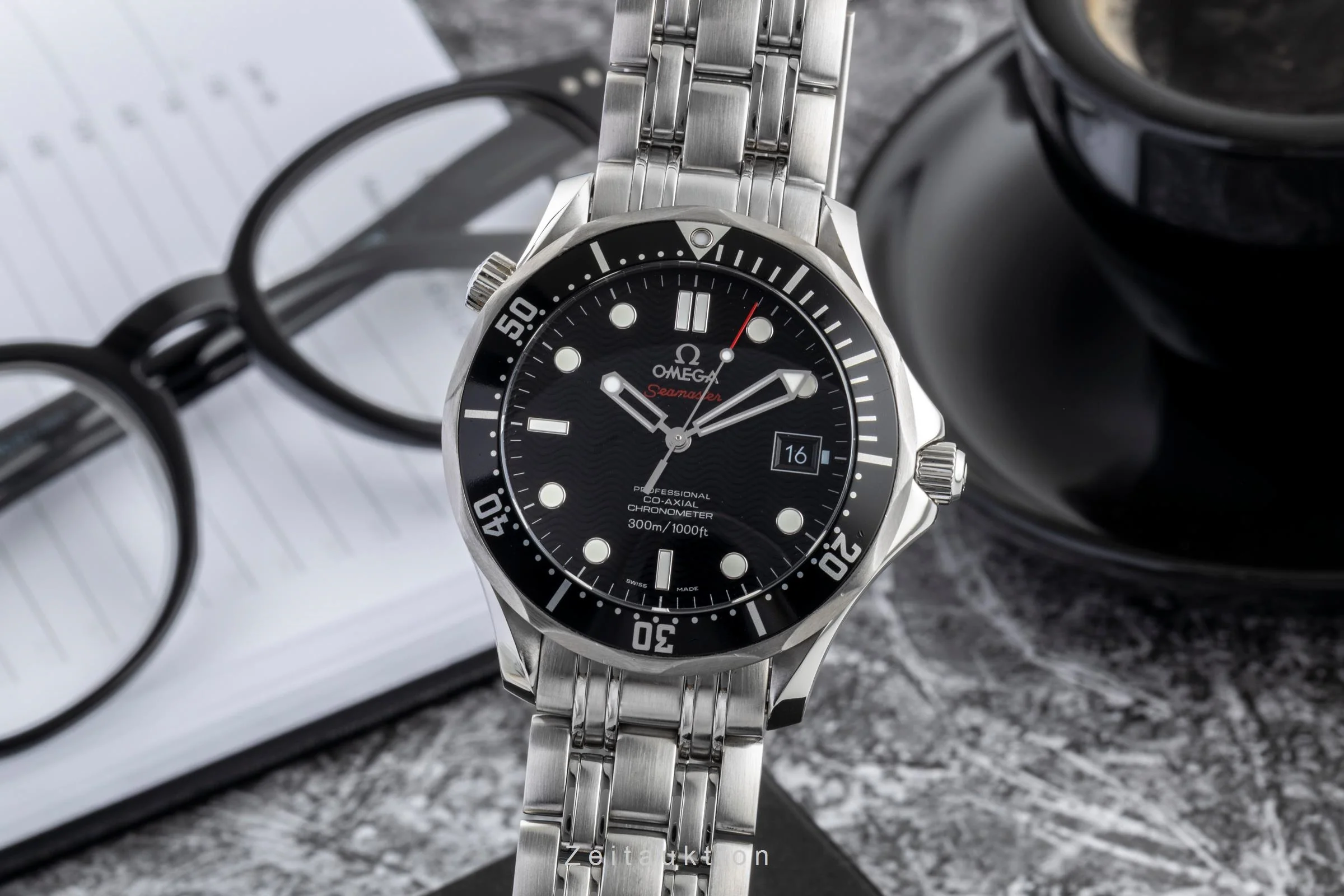 Omega Seamaster steel automatic men's watch 212.30.41.20.01.002  [2601152] - Image 2