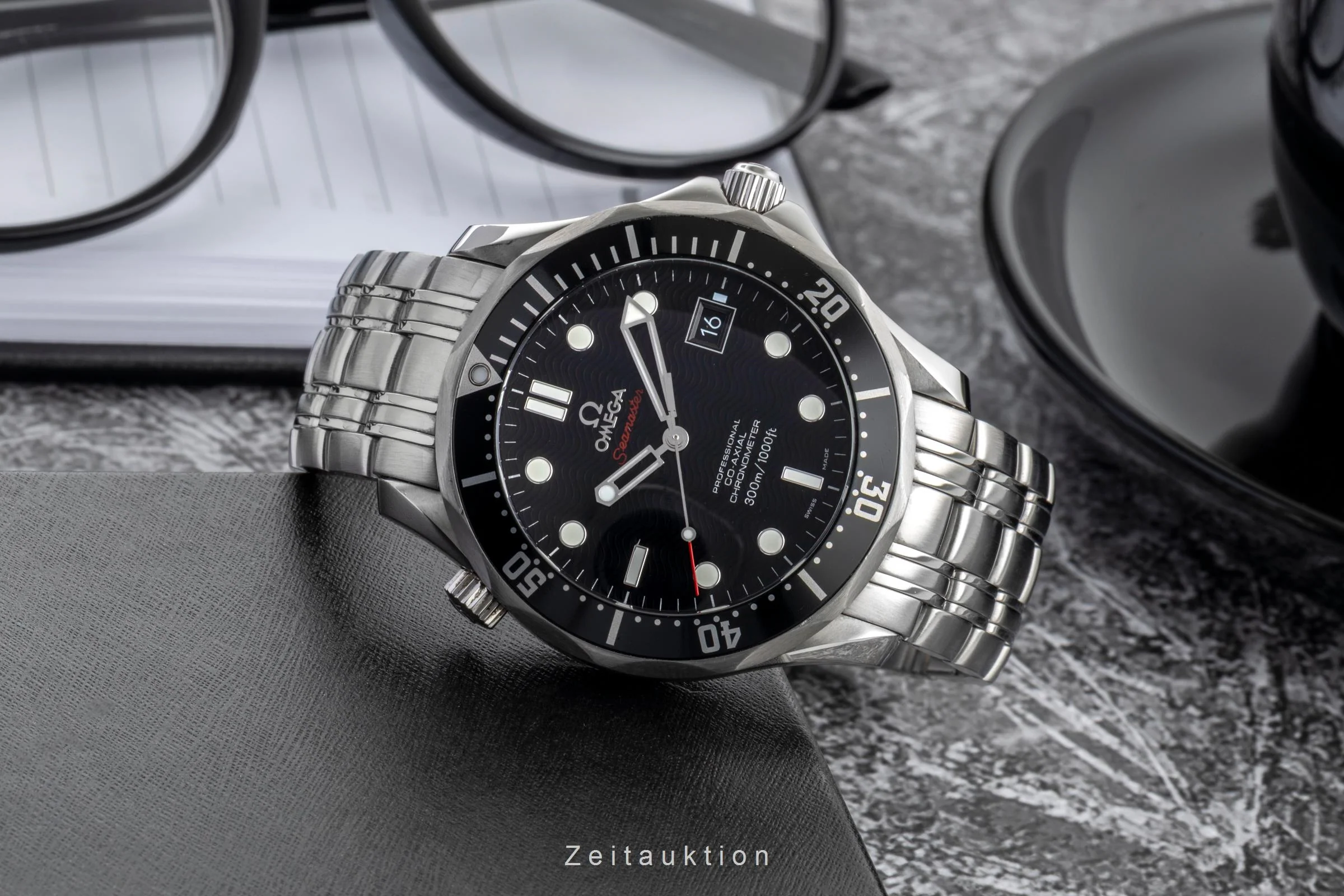 Omega Seamaster steel automatic men's watch 212.30.41.20.01.002  [2601152] - Image 3
