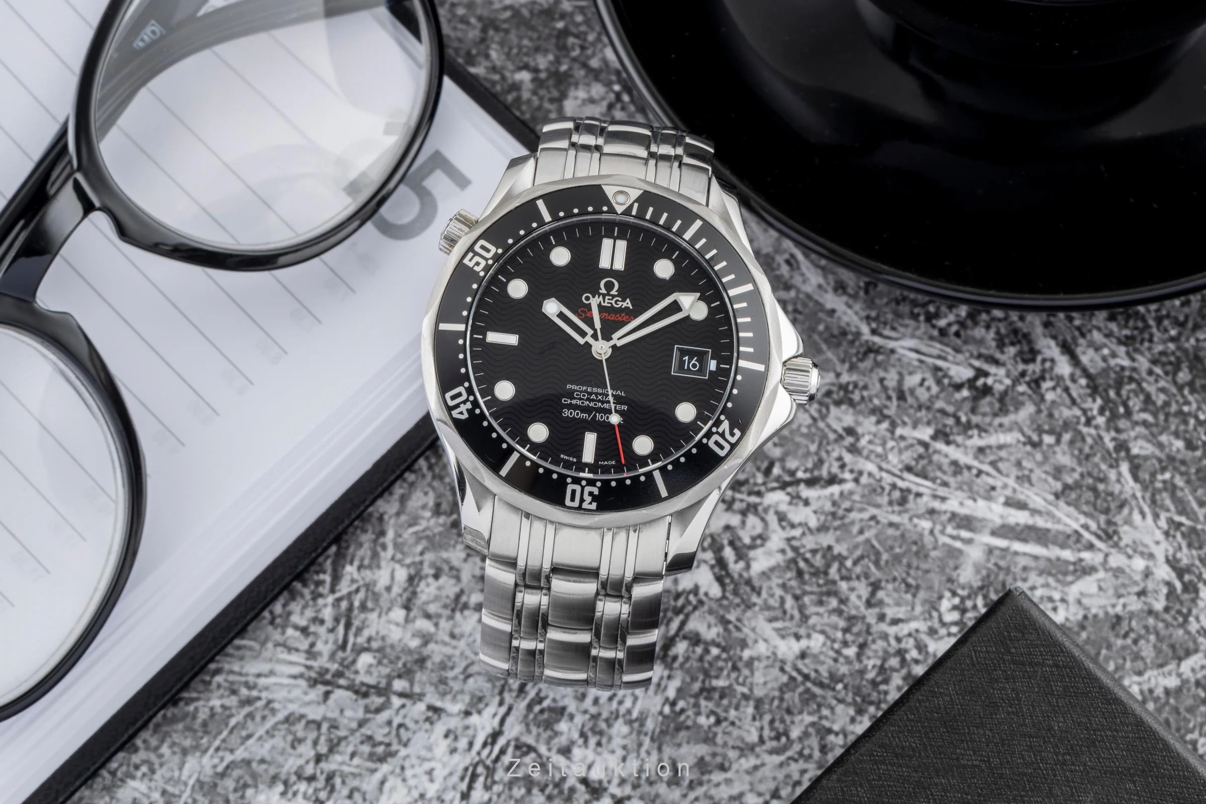 Omega Seamaster steel automatic men's watch 212.30.41.20.01.002  [2601152] - Image 4