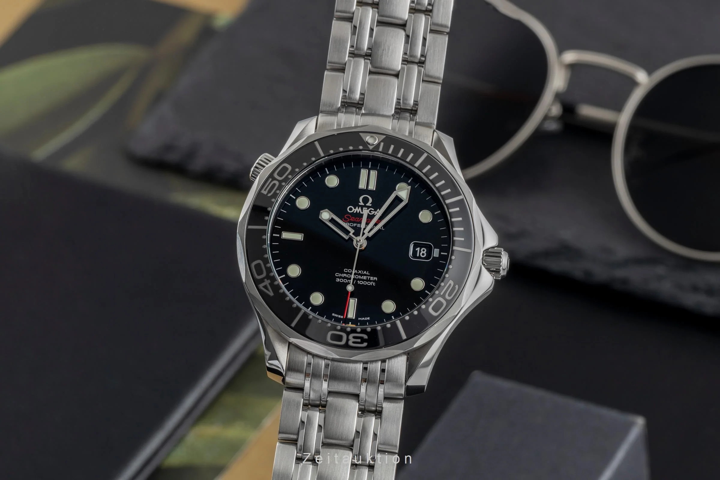 Omega Seamaster steel automatic men's watch 212.30.41.20.01.003 LP: 6500EUR  [2502688] - Image 2