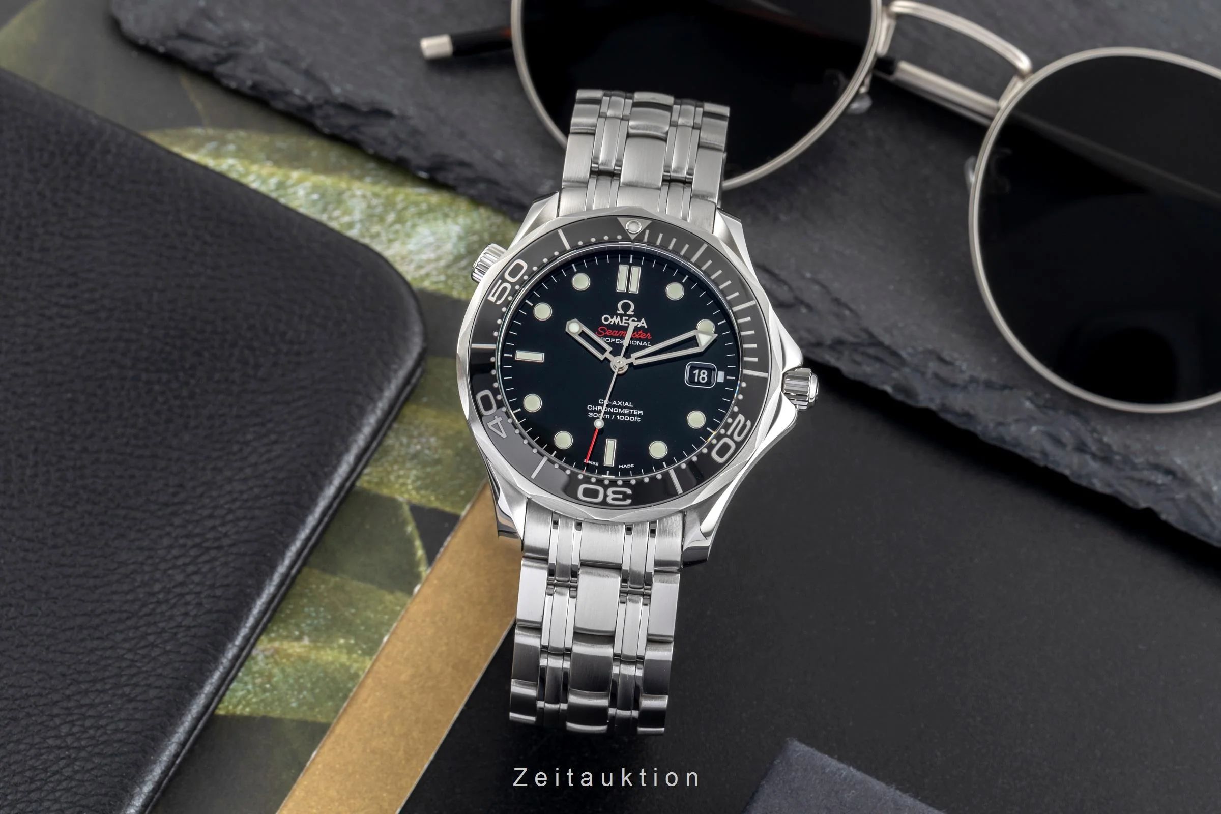 Omega Seamaster steel automatic men's watch 212.30.41.20.01.003 LP: 6500EUR  [2502688] - Image 4