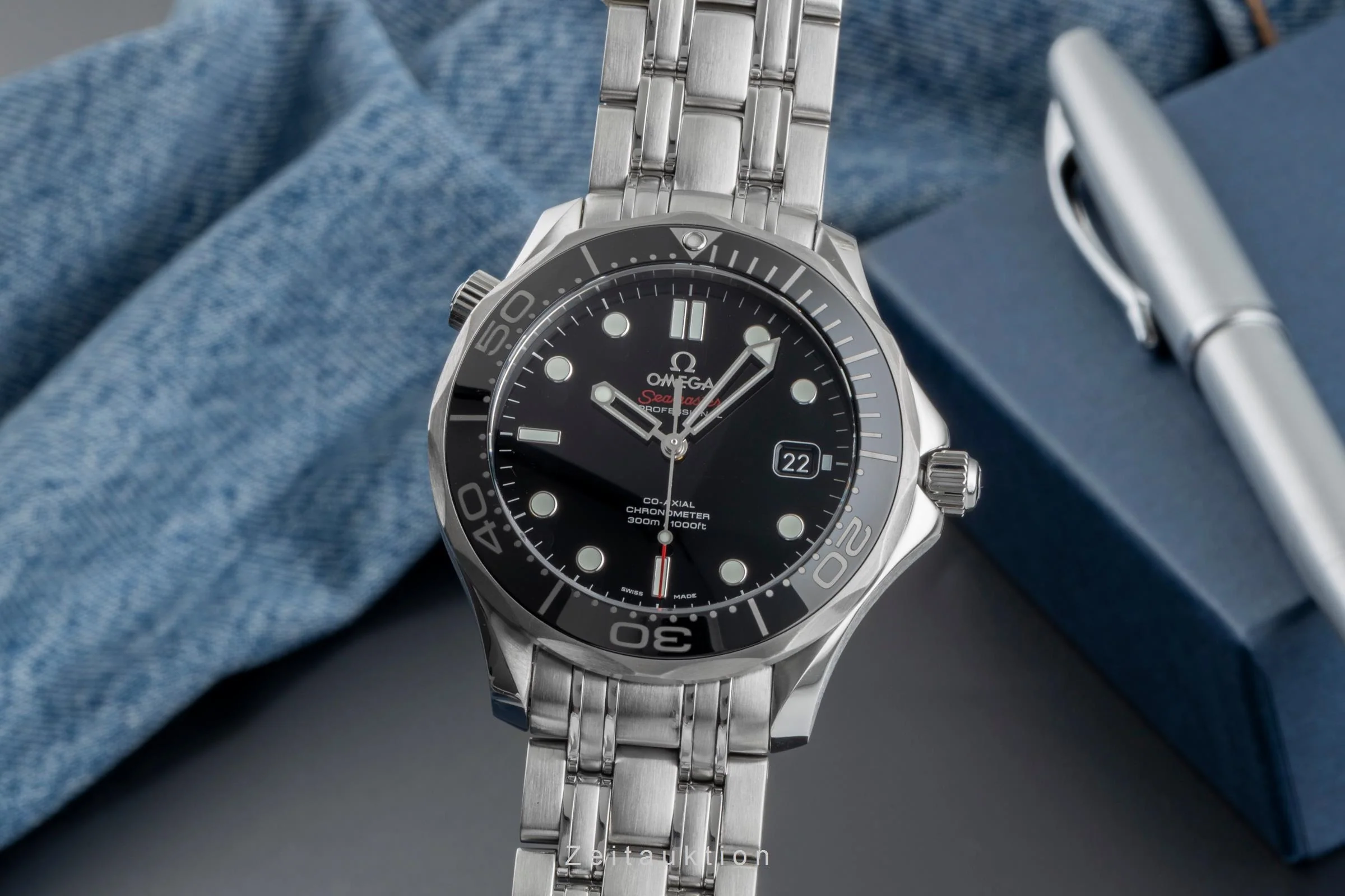 Omega Seamaster steel automatic men's watch 212.30.41.20.01.003 LP: 6500EUR  [2505034] - Image 2