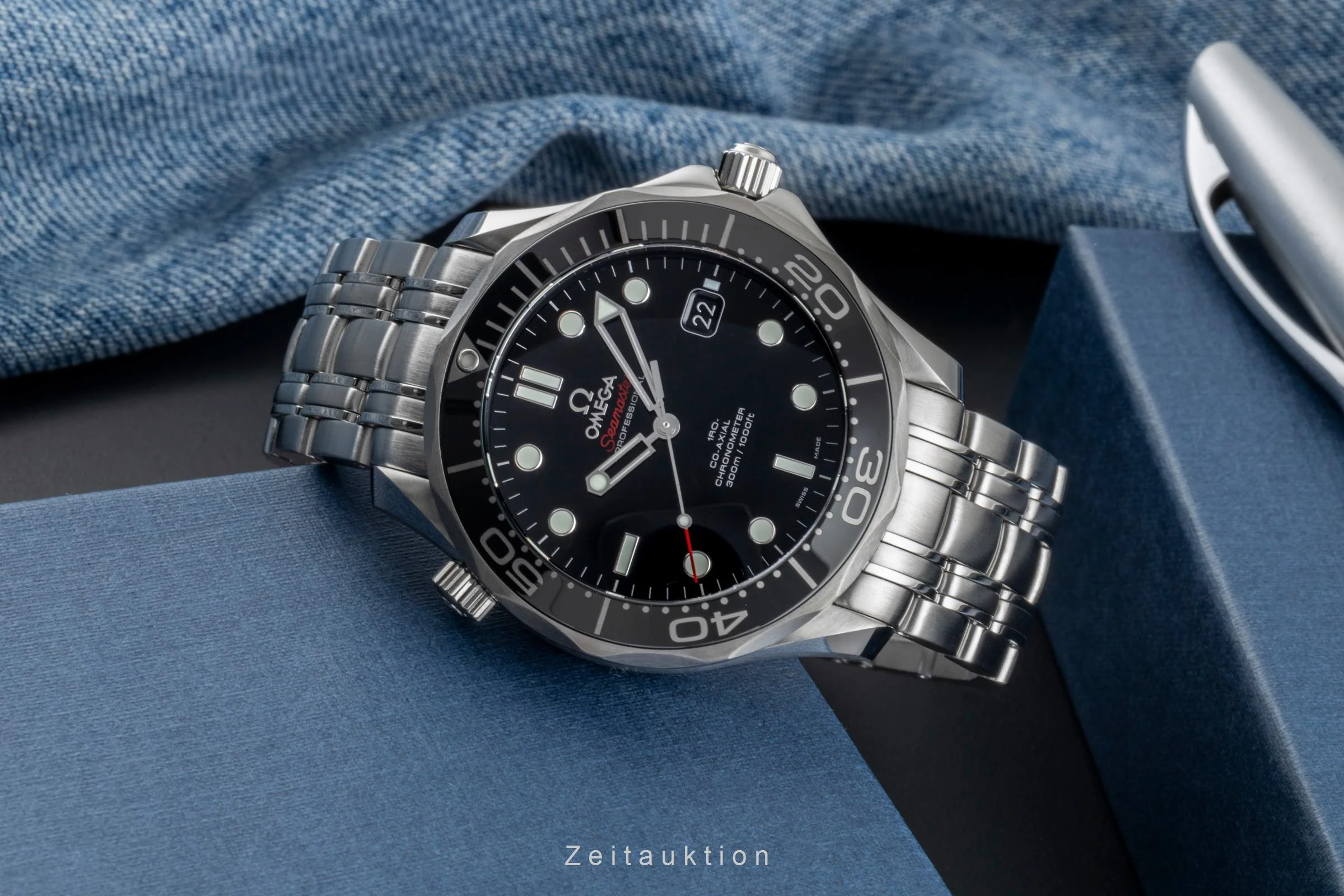 Omega Seamaster steel automatic men's watch 212.30.41.20.01.003 LP: 6500EUR  [2505034] - Image 3