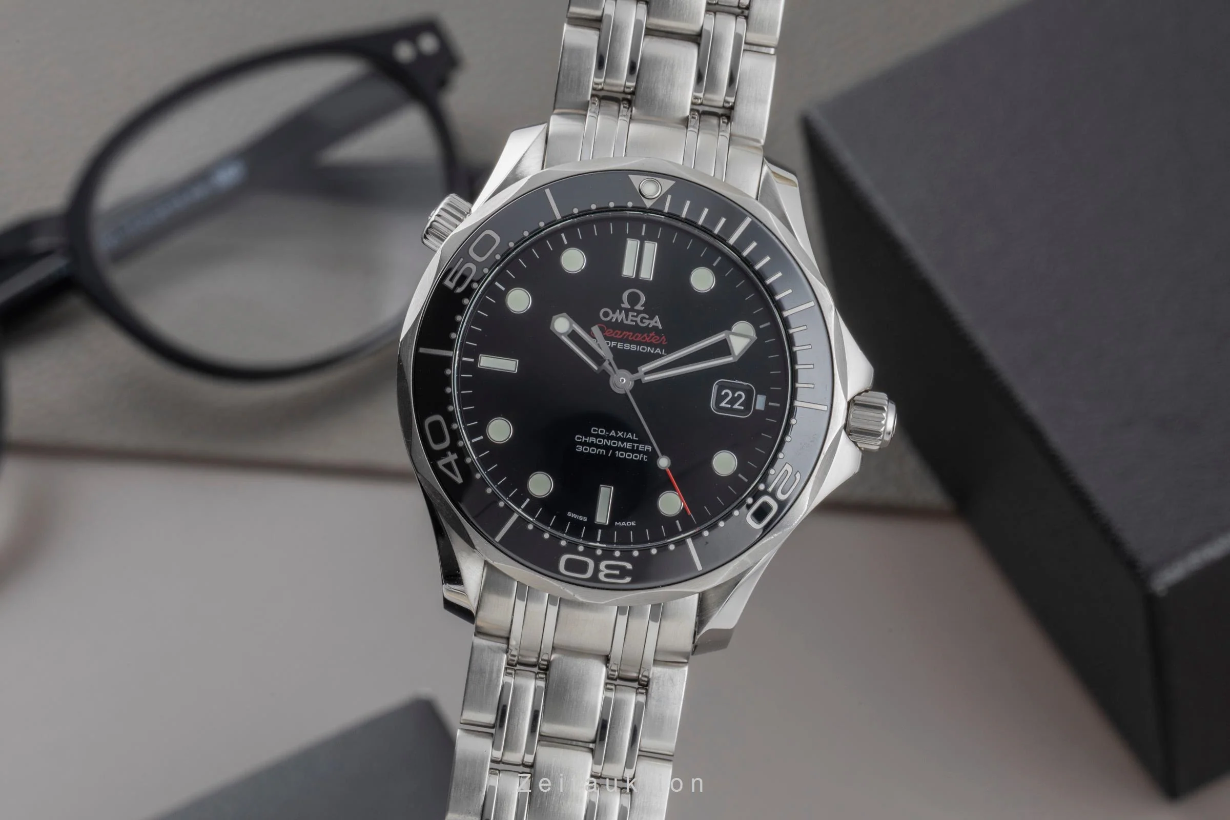 Omega Seamaster steel automatic men's watch 212.30.41.20.01.003  [2506259] - Image 2