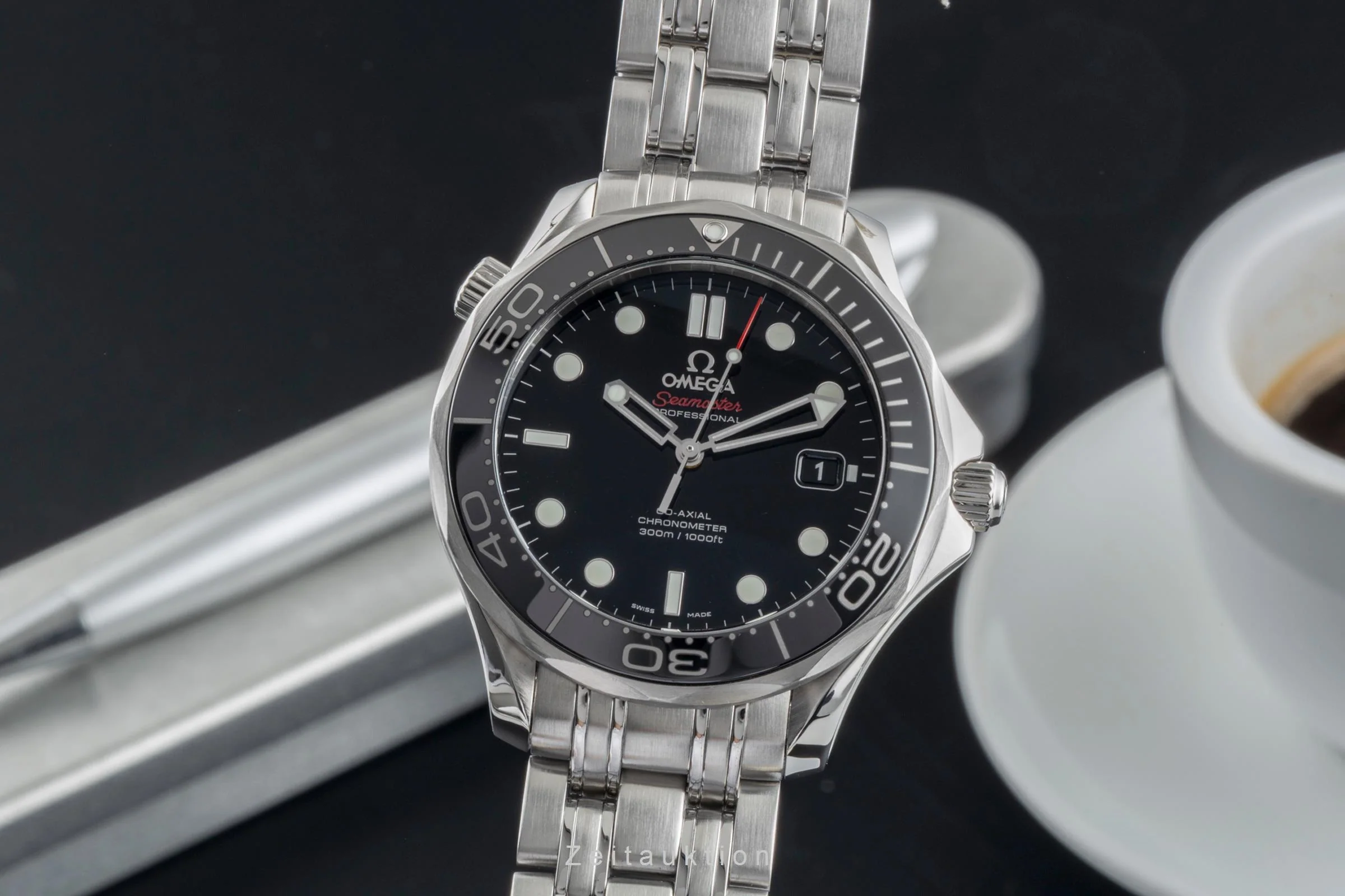 Omega Seamaster steel automatic men's watch 212.30.41.20.01.003  [2506508] - Image 2