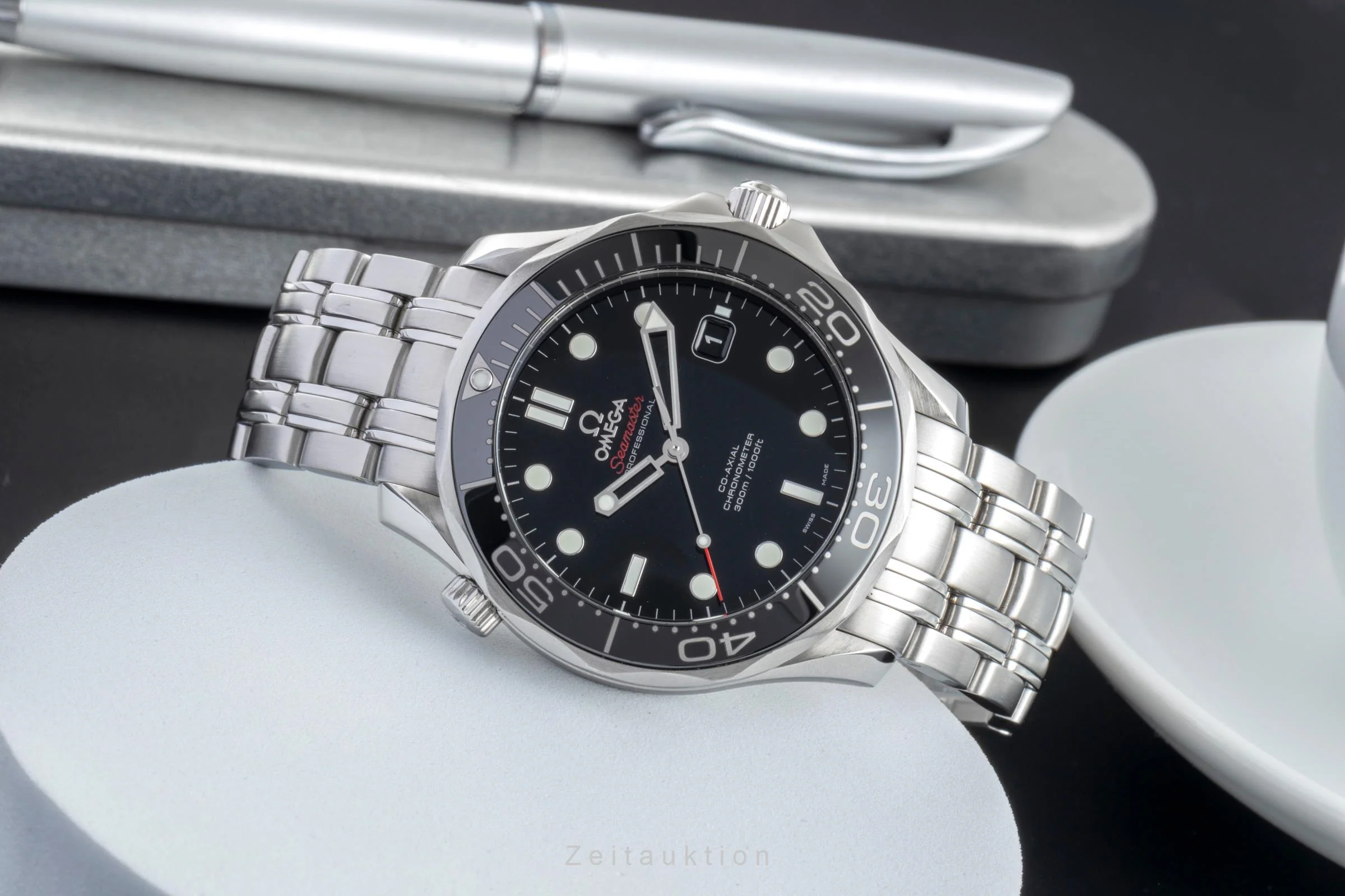 Omega Seamaster steel automatic men's watch 212.30.41.20.01.003  [2506508] - Image 3