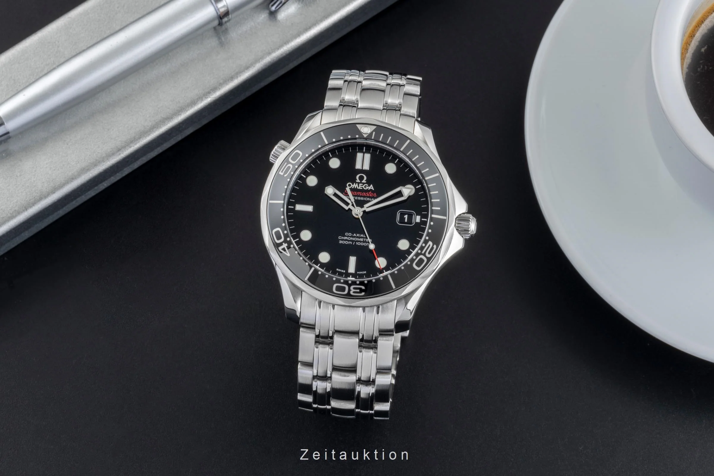 Omega Seamaster steel automatic men's watch 212.30.41.20.01.003  [2506508] - Image 4