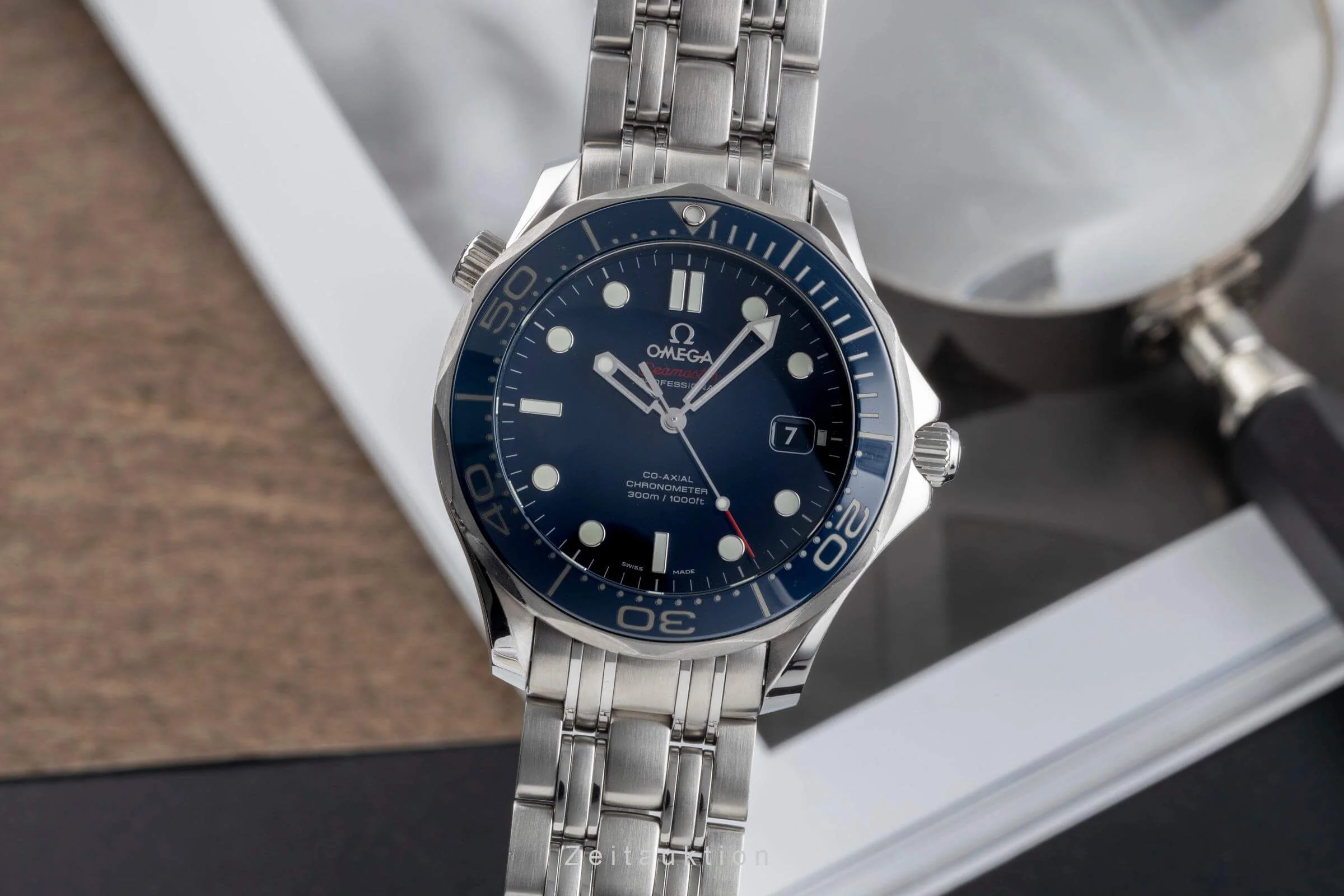 Omega Seamaster steel automatic men's watch 212.30.41.20.03.001 LP: 6500EUR  [2501411] - Image 2