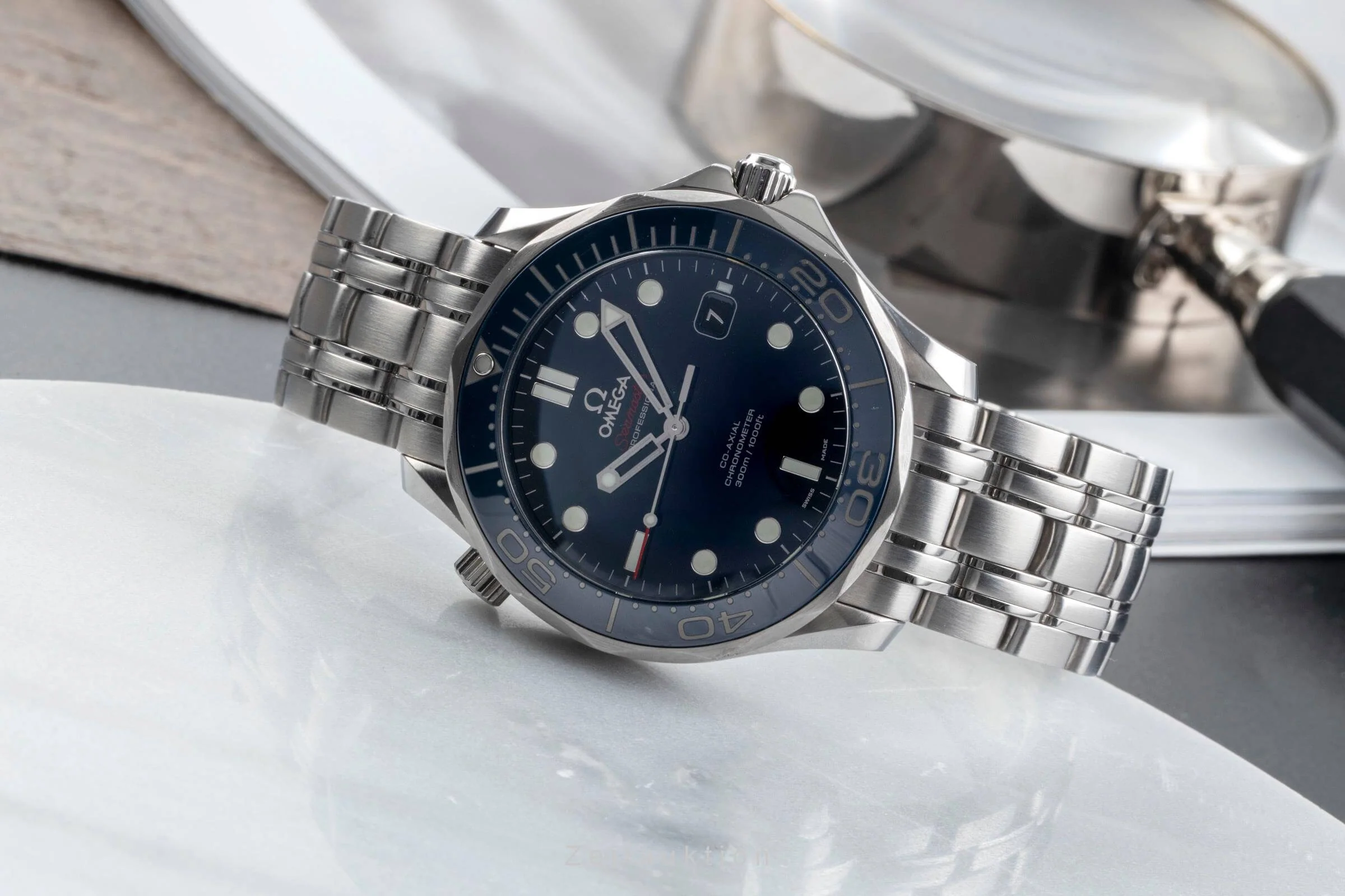 Omega Seamaster steel automatic men's watch 212.30.41.20.03.001 LP: 6500EUR  [2501411] - Image 3