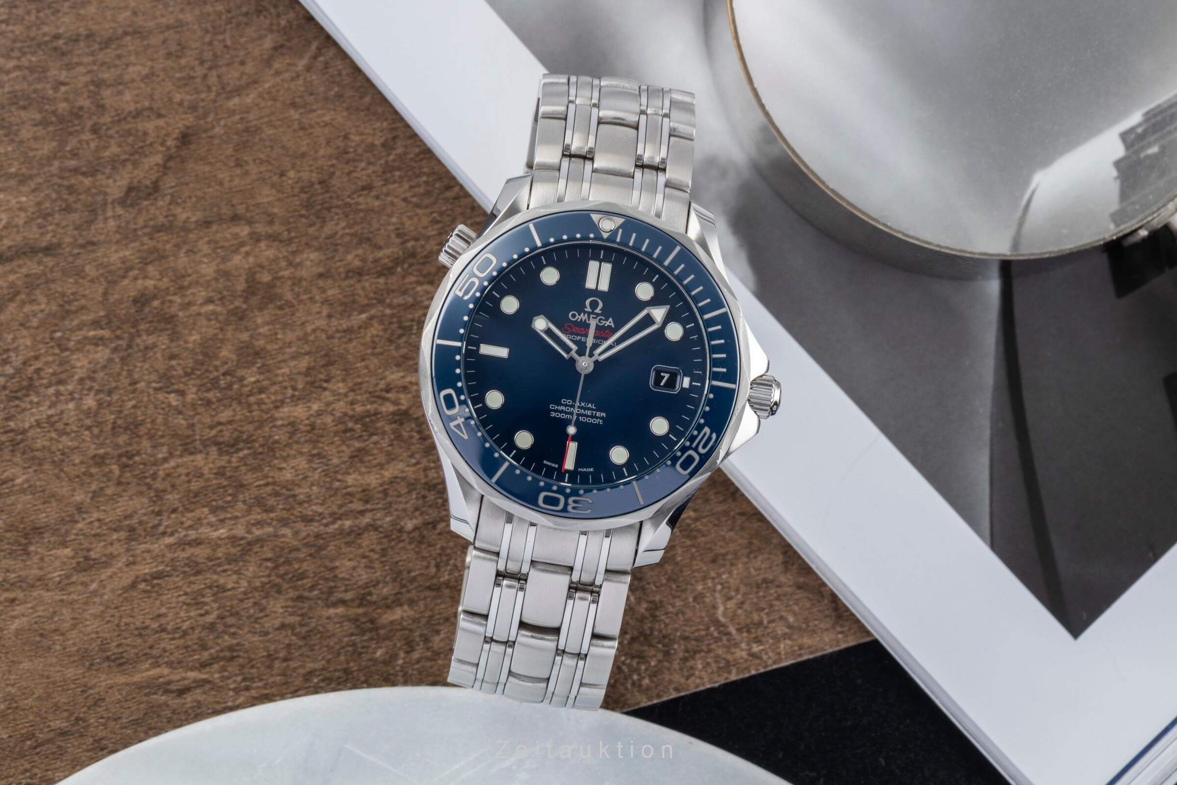Omega Seamaster steel automatic men's watch 212.30.41.20.03.001 LP: 6500EUR  [2501411] - Image 4