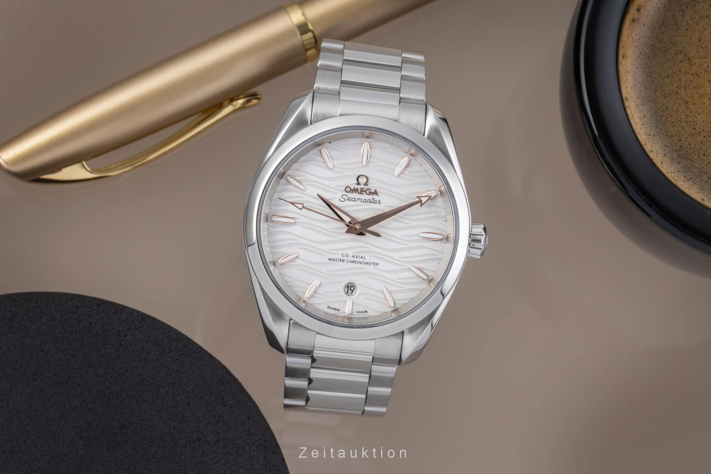 Omega Seamaster steel automatic men's watch 220.10.38.20.02.002 LP: 6800EUR  [2506344] - Image 4