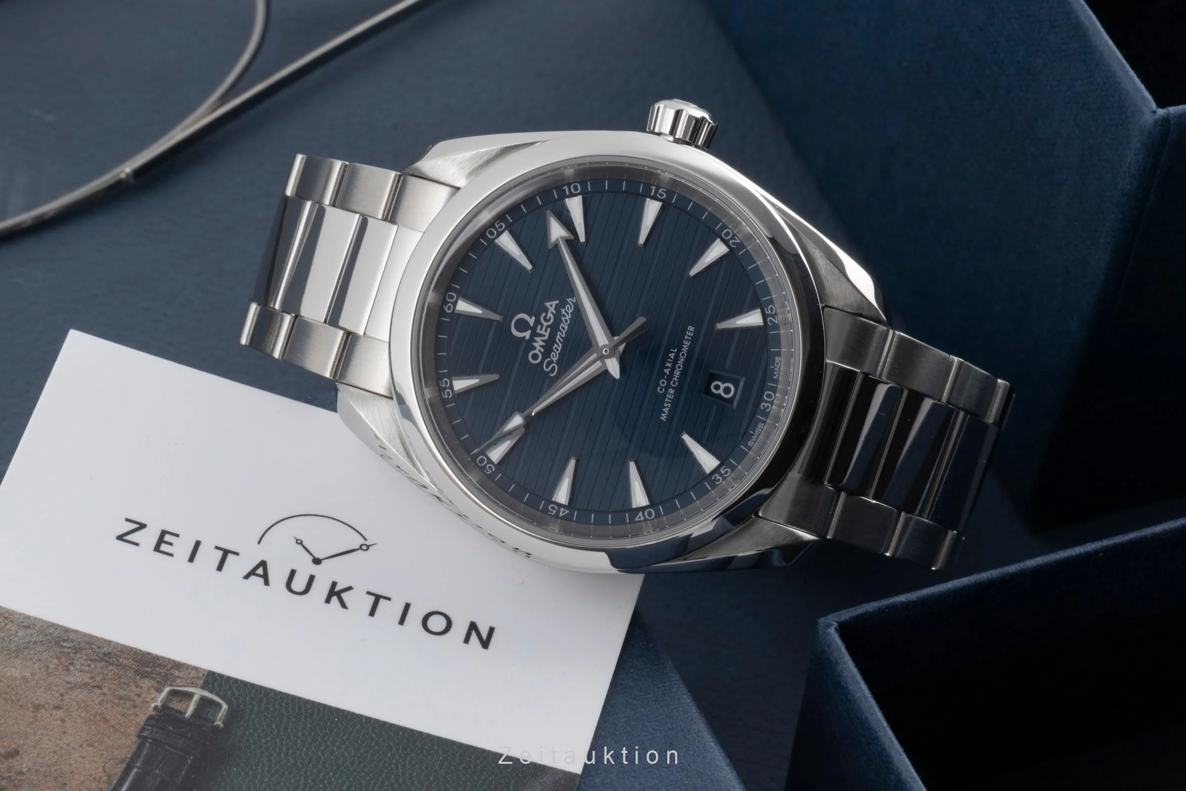 Omega Seamaster steel automatic men's watch 220.10.38.20.03.001 LP: 6800EUR  [2504660] - Image 3