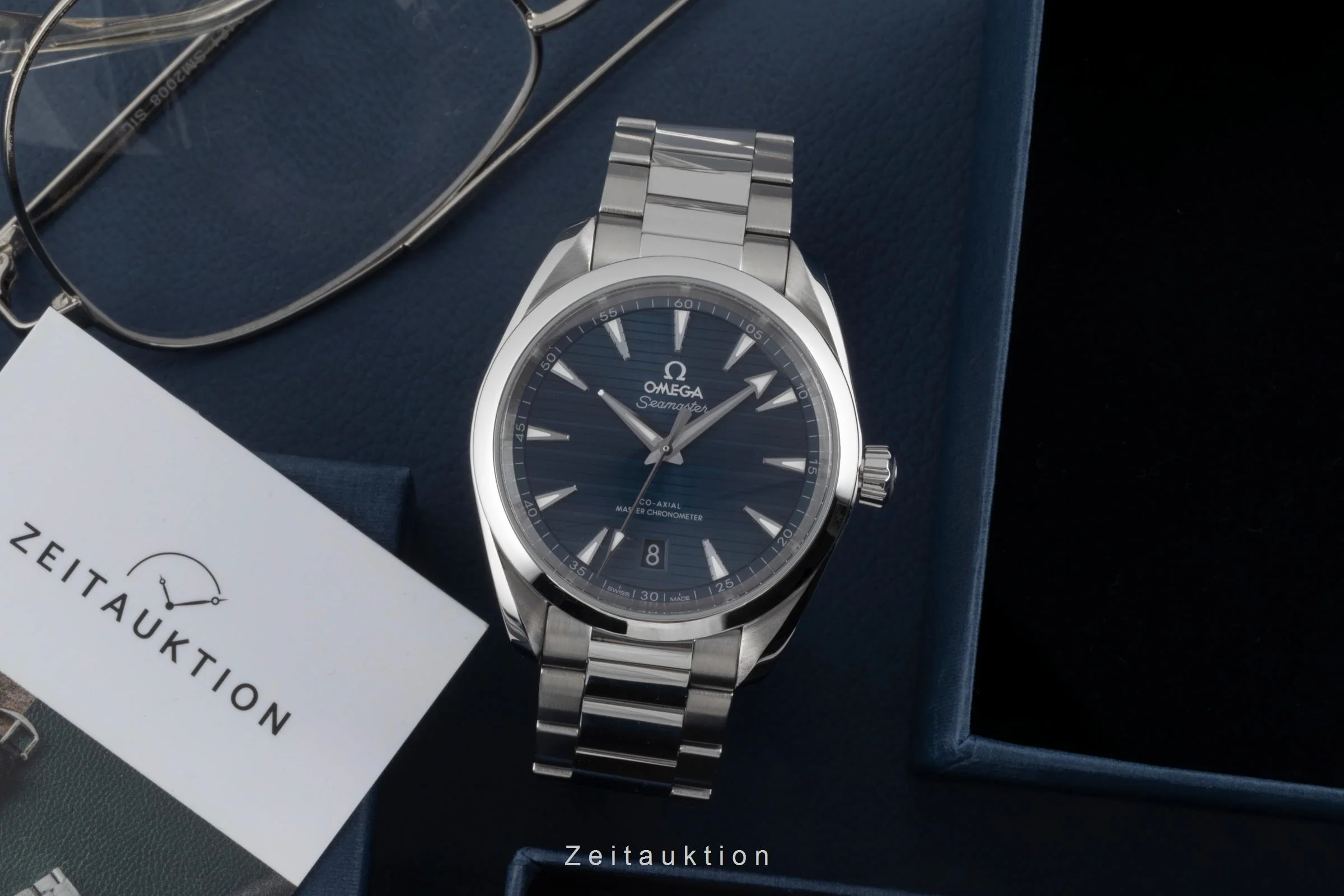 Omega Seamaster steel automatic men's watch 220.10.38.20.03.001 LP: 6800EUR  [2504660] - Image 4