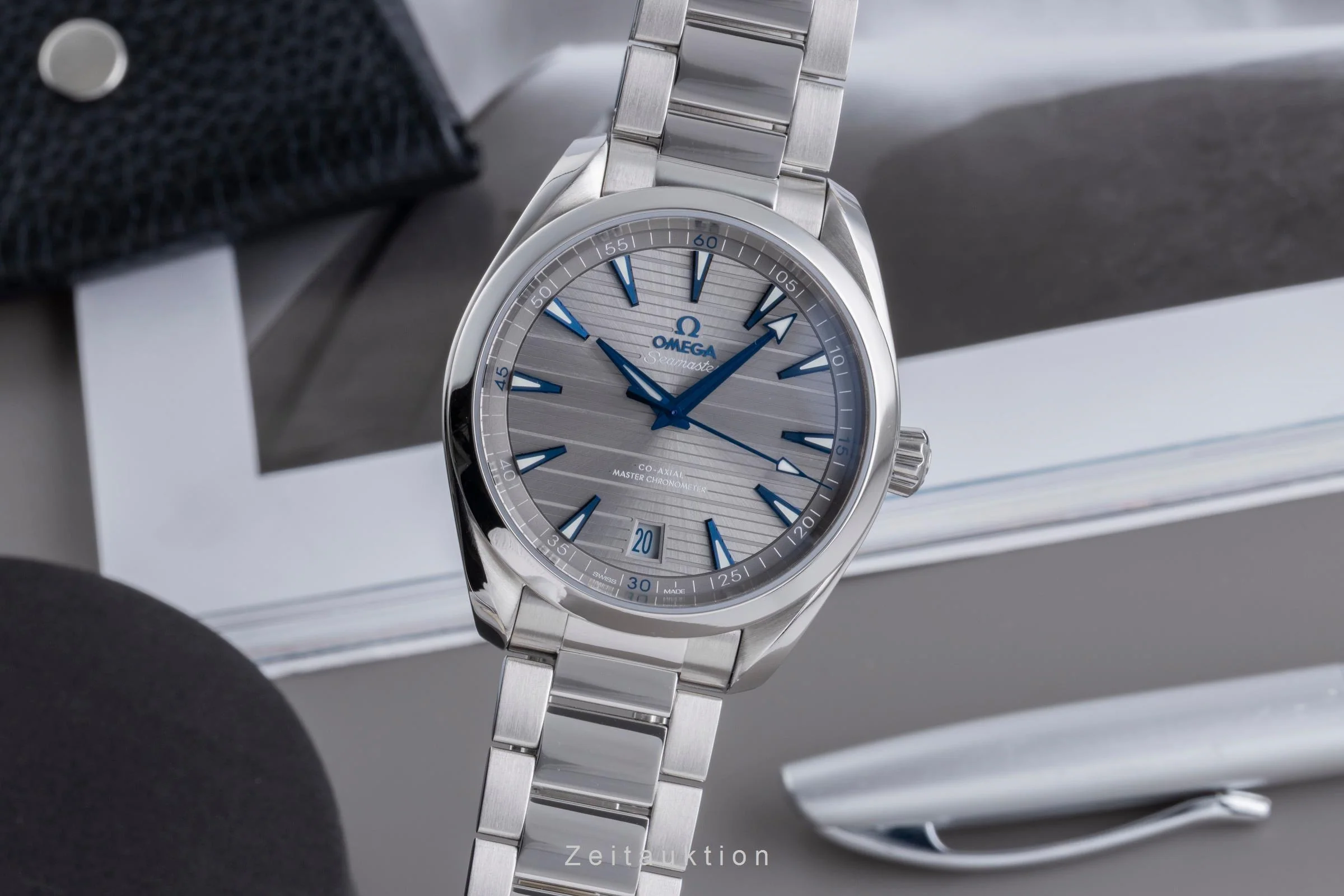 Omega Seamaster steel automatic men's watch 220.10.41.21.06.001 LP: 6800EUR  [2600051] - Image 2