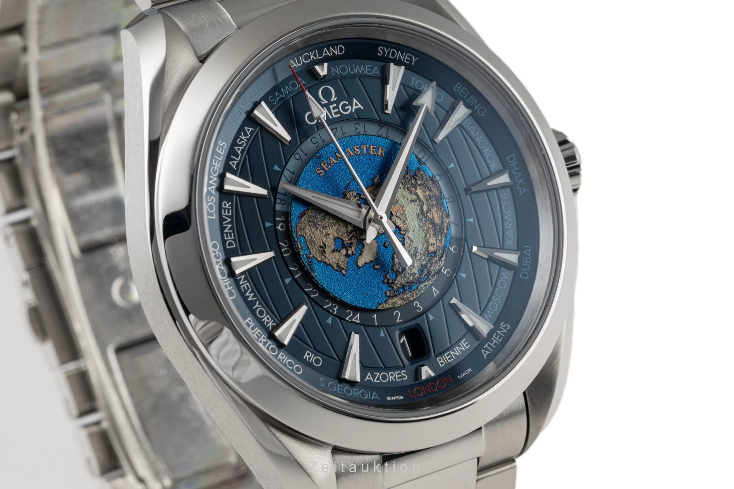 Omega Seamaster steel automatic men's watch 220.10.43.22.03.001 LP: 10600EUR  [2302595] - Image 11