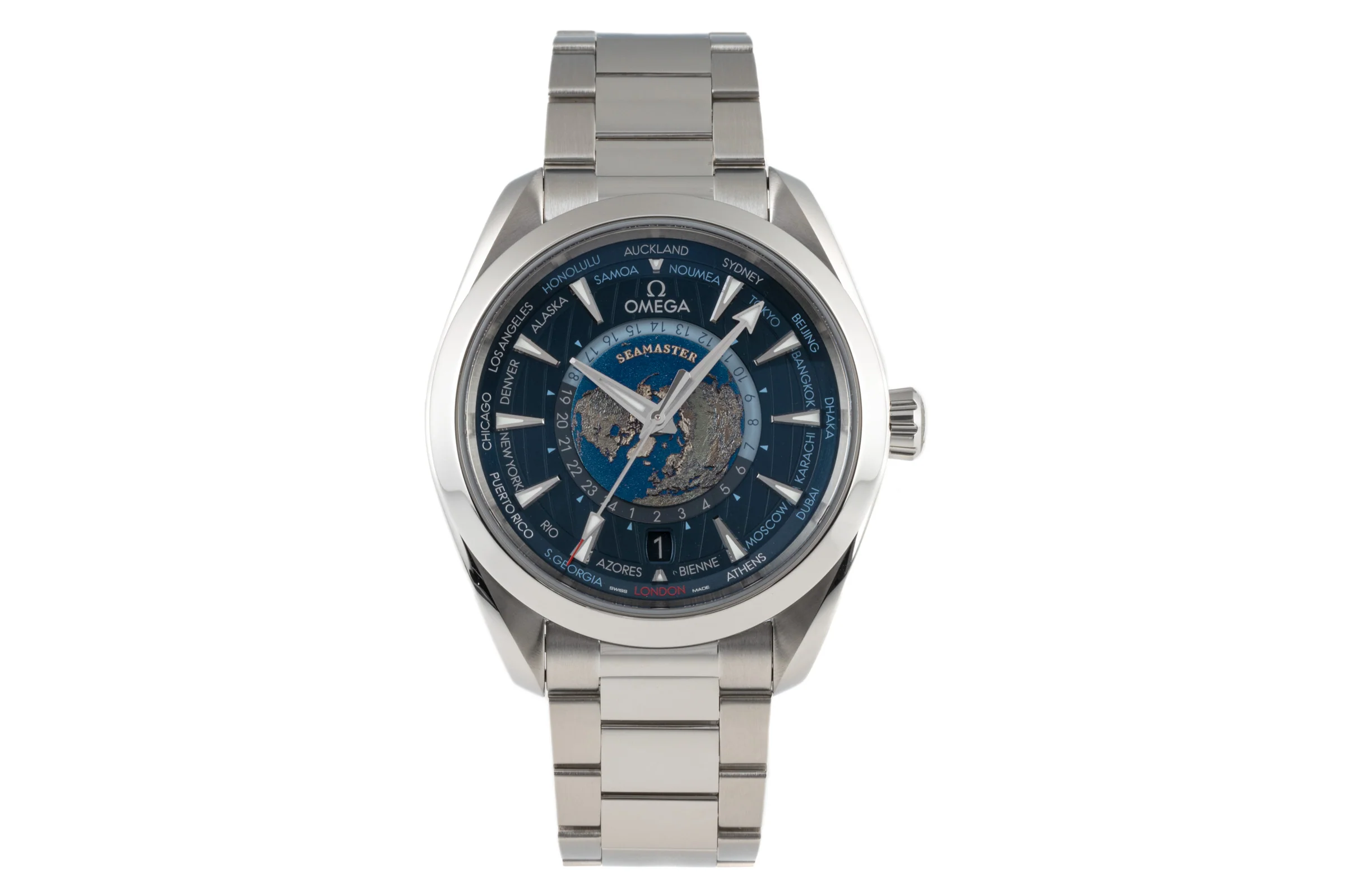 Omega Seamaster steel automatic men's watch 220.10.43.22.03.001 LP: 10600EUR  [2302595] - Image 4