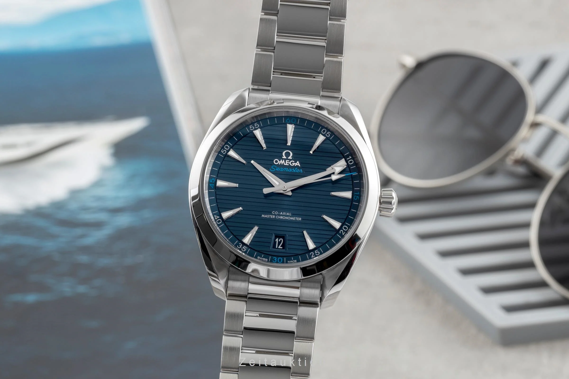 Omega Seamaster steel automatic men's watch 220.12.41.21.03.001  [2504814] - Image 2