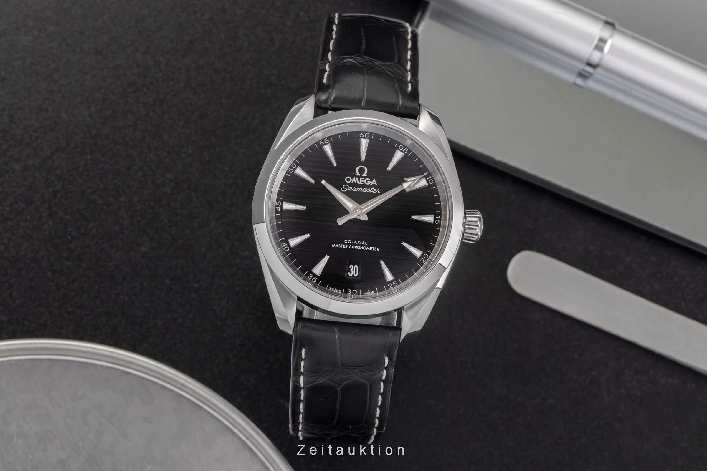 Omega Seamaster steel automatic men's watch 220.13.38.20.01.001  [2503484] - Image 4