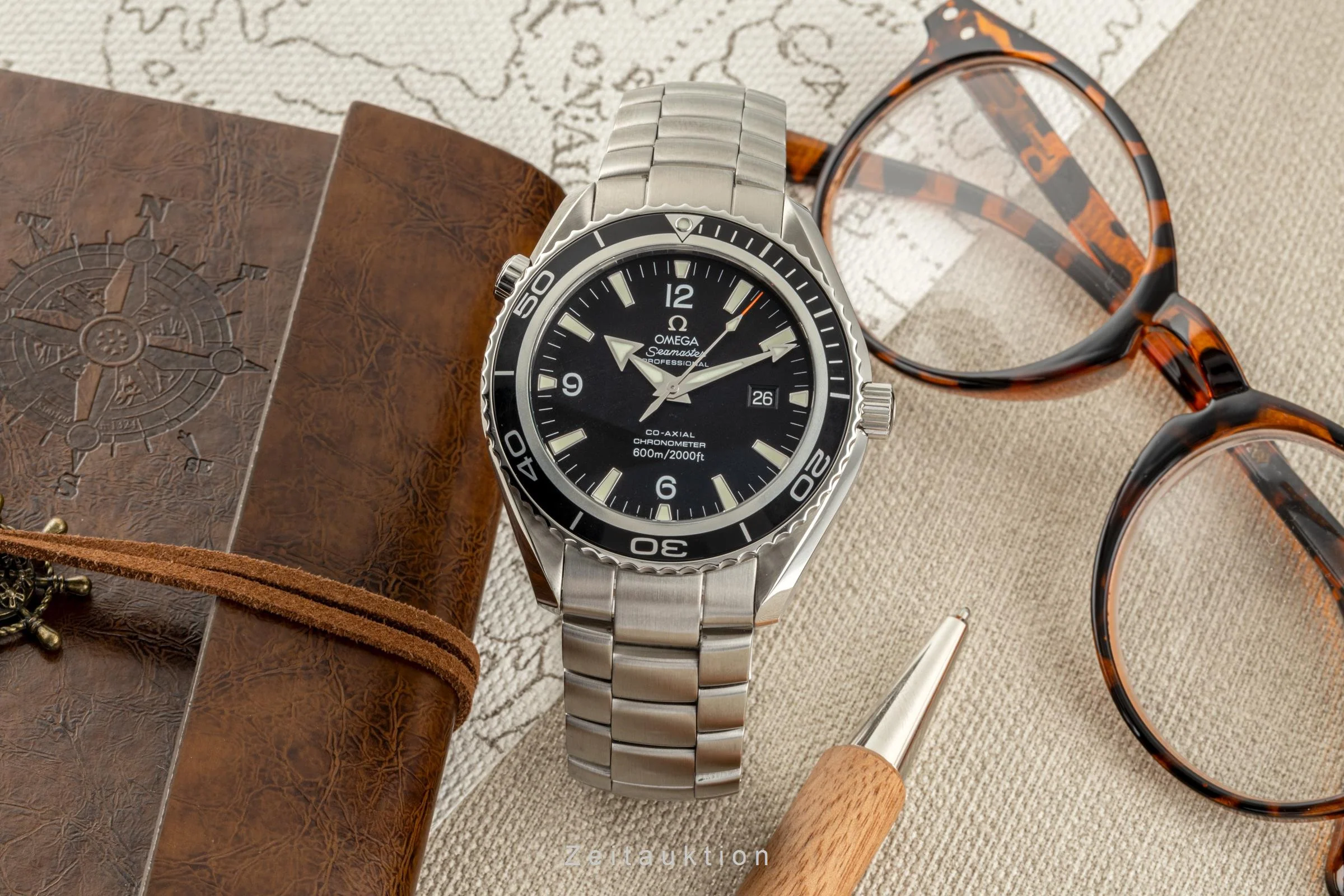 Omega Seamaster steel automatic men's watch 2200.50.00 LP: 7700EUR  [2305113] - Image 3