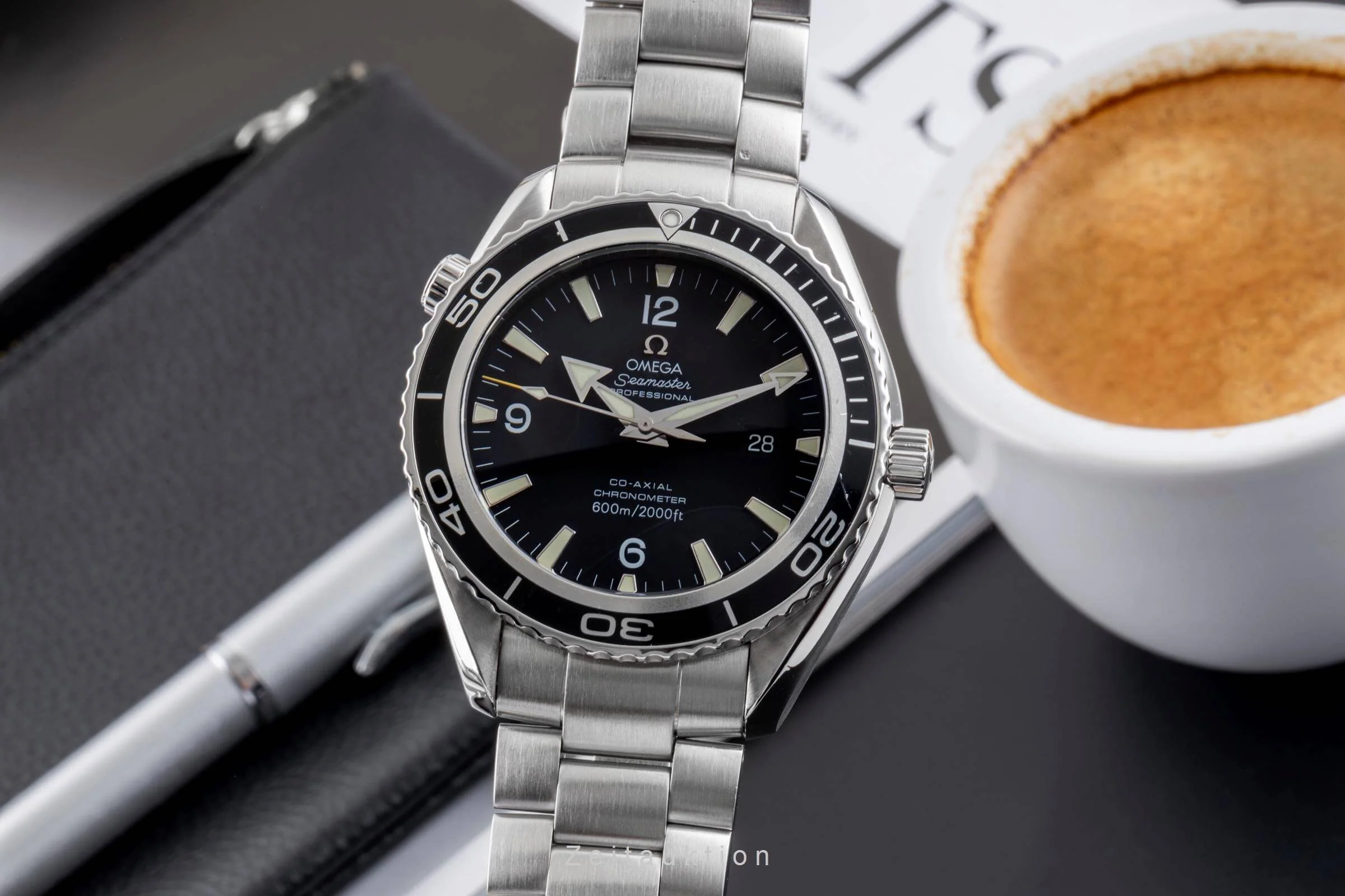 Omega Seamaster steel automatic men's watch 2200.50.00 LP: 7700EUR  [2500905] - Image 2