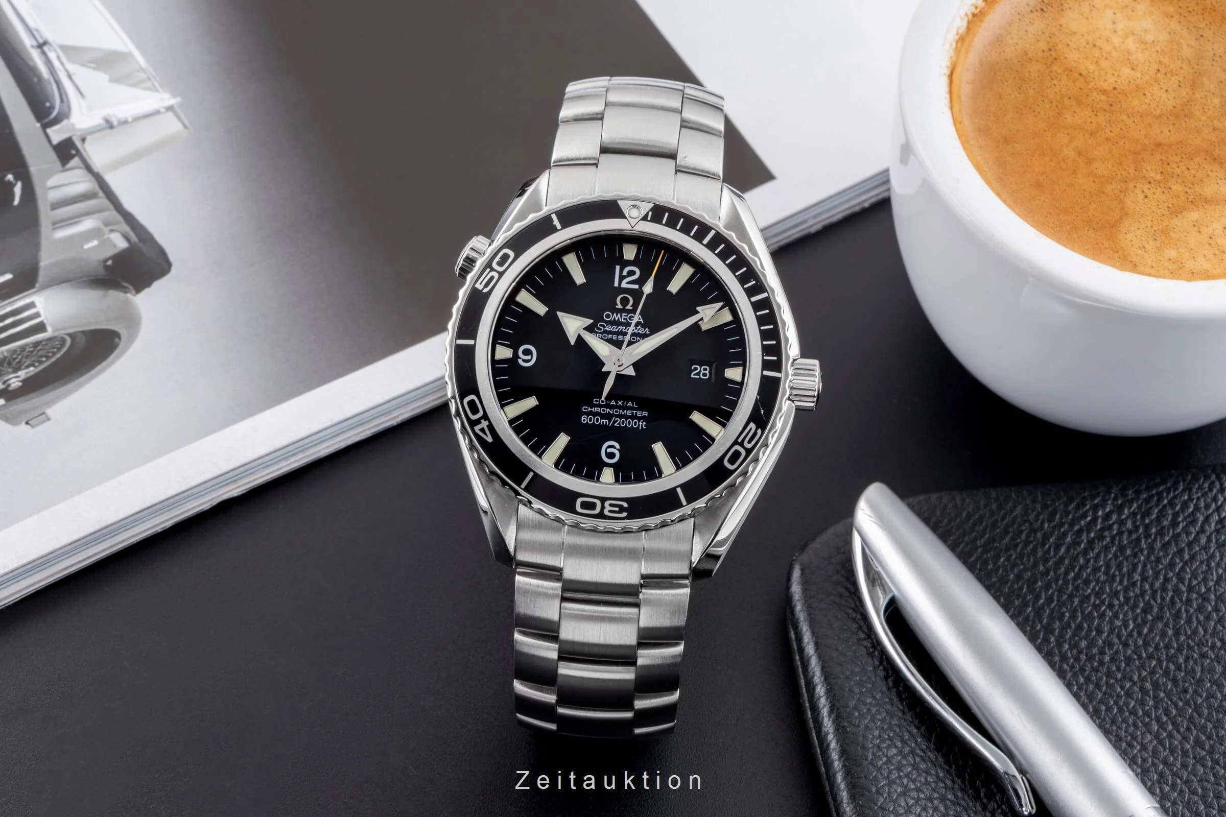 Omega Seamaster steel automatic men's watch 2200.50.00 LP: 7700EUR  [2500905] - Image 4