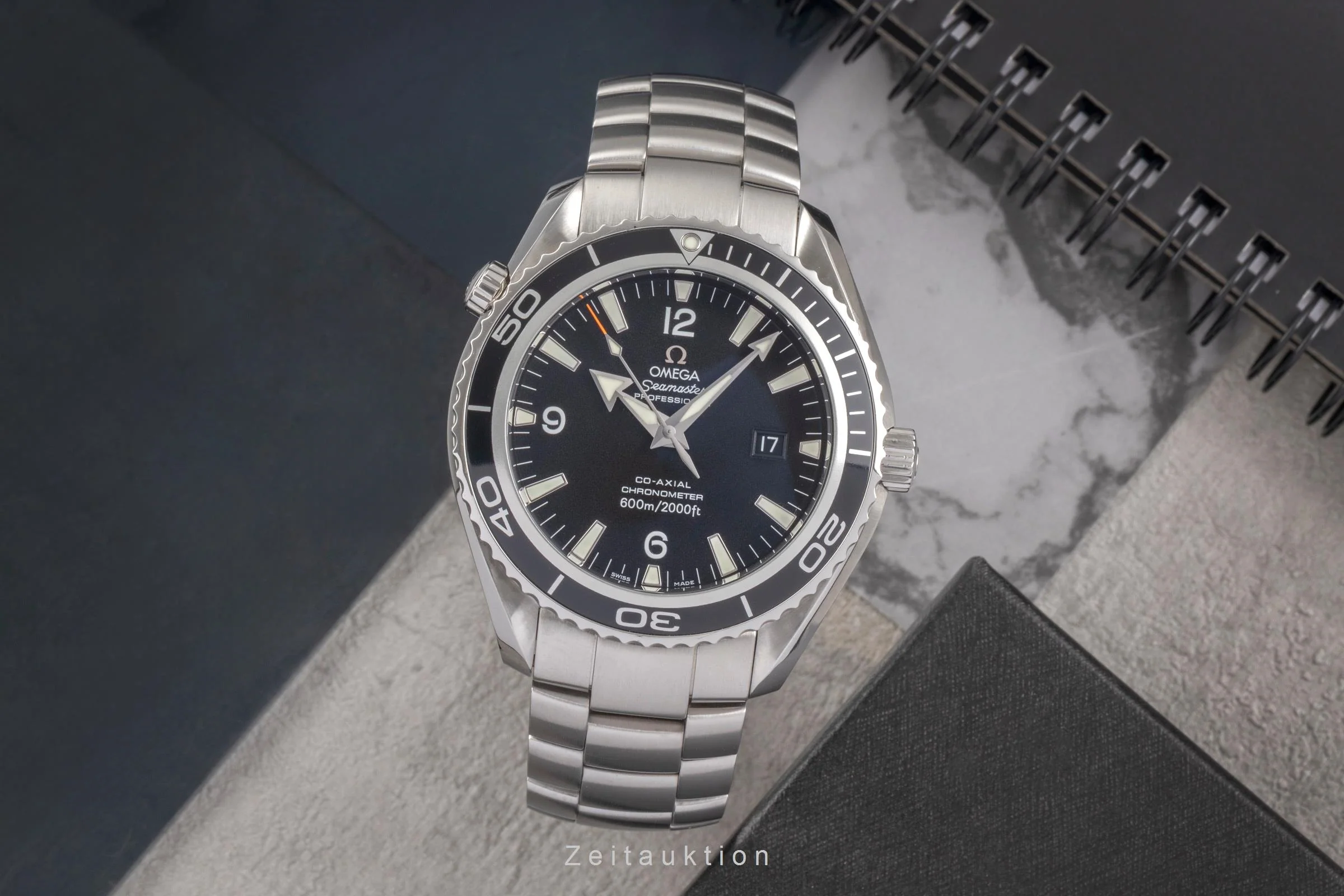 Omega Seamaster steel automatic men's watch 2200.50.00 LP: 7700EUR  [2503466] - Image 4