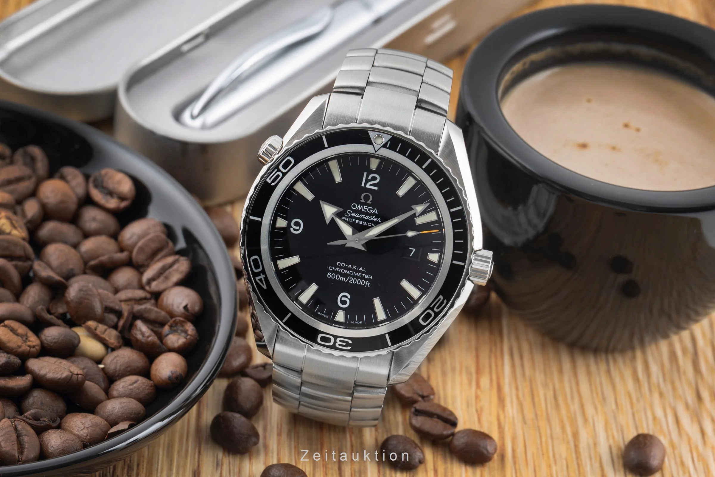Omega Seamaster steel automatic men's watch 2200.50.00 LP: 9500EUR  [2507002] - Image 4