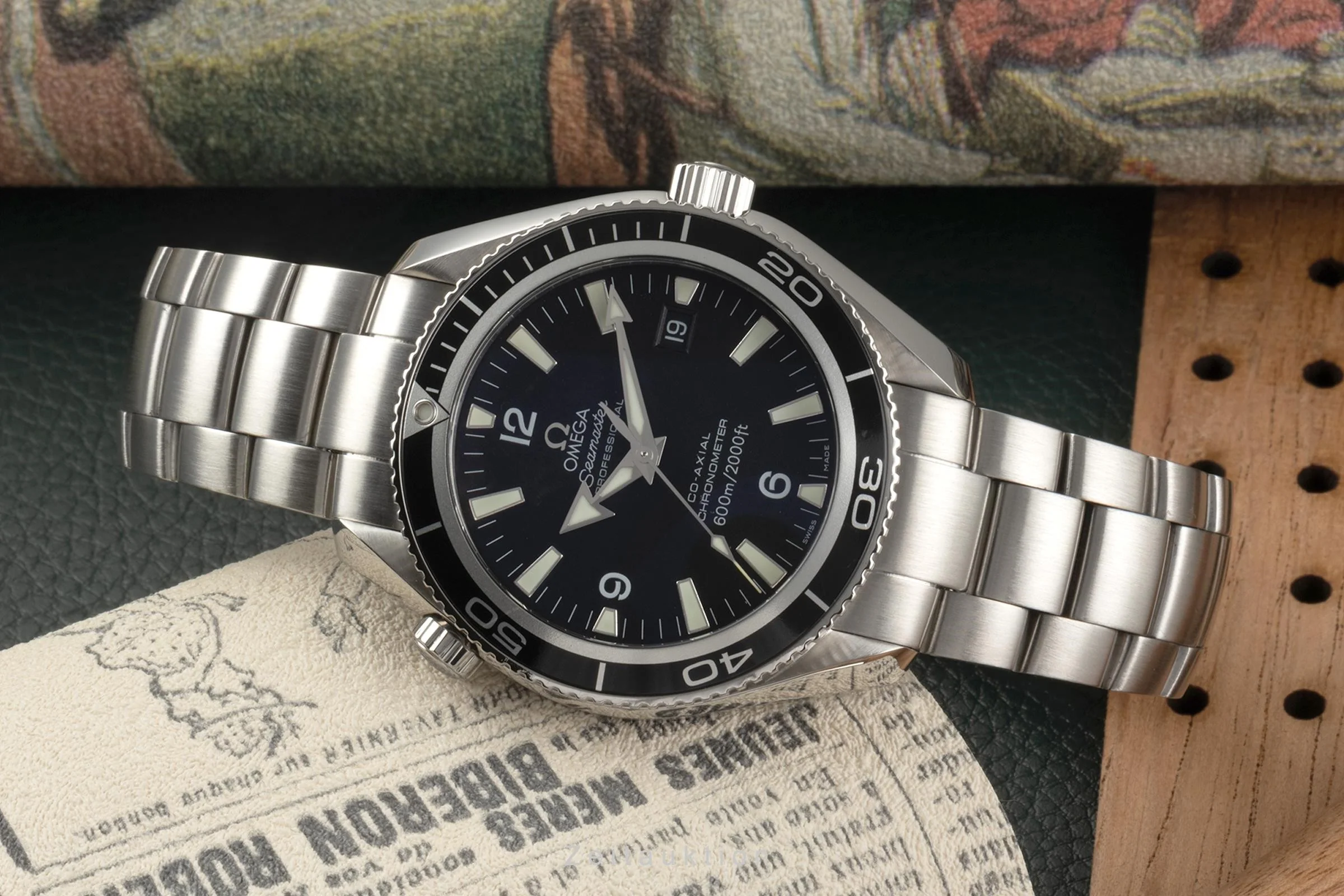 Omega Seamaster steel automatic men's watch 2201.50.00 LP: 6300EUR  [2304893] - Image 2