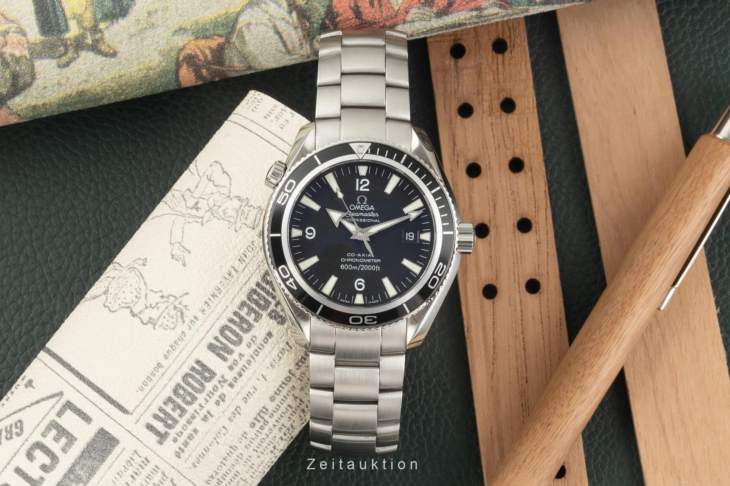 Omega Seamaster steel automatic men's watch 2201.50.00 LP: 6300EUR  [2304893] - Image 3