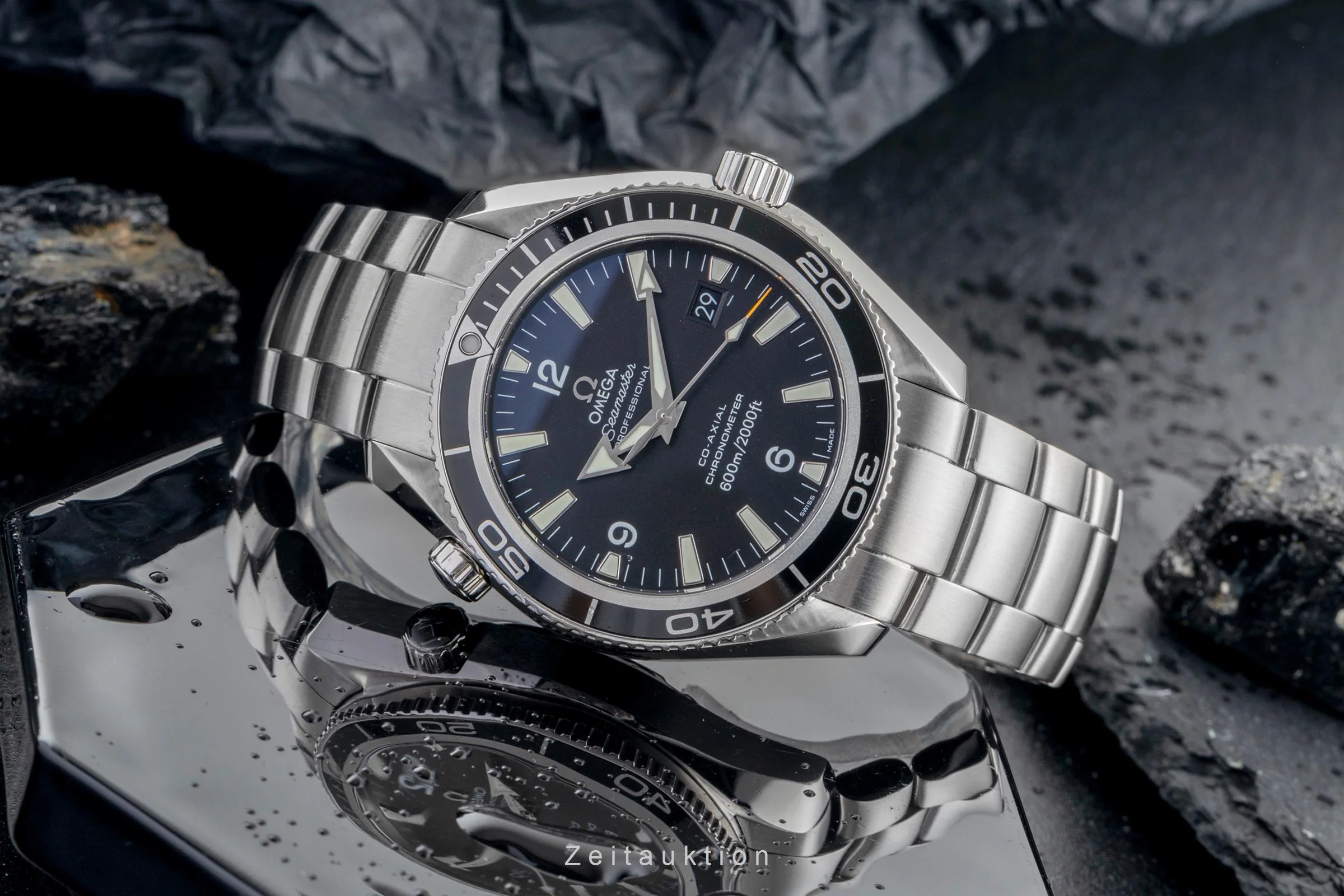 Omega Seamaster steel automatic men's watch 2201.50.00 LP: 7700EUR  [2503662] - Image 3