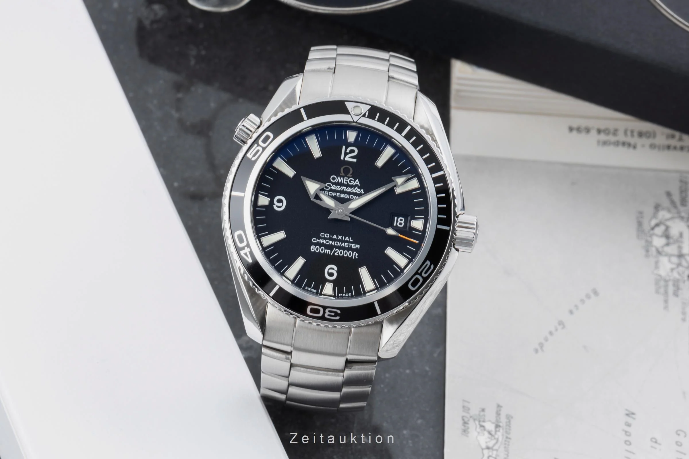 Omega Seamaster steel automatic men's watch 2201.50.00 LP: 7700EUR  [2505003] - Image 4