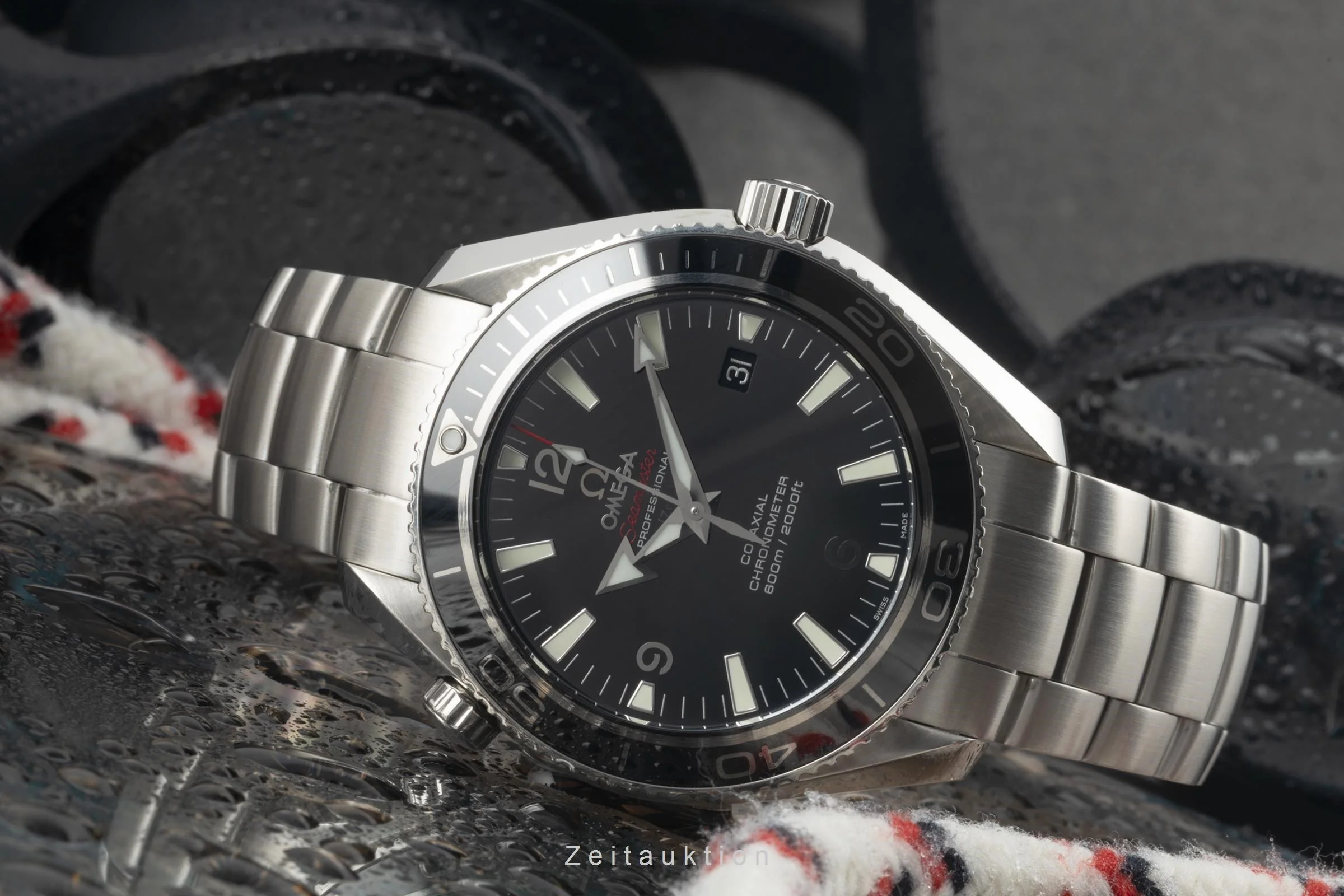 Omega Seamaster steel automatic men's watch 222.30.42.20.01.001 LP: 7700EUR Limited  [2303959] - Image 2