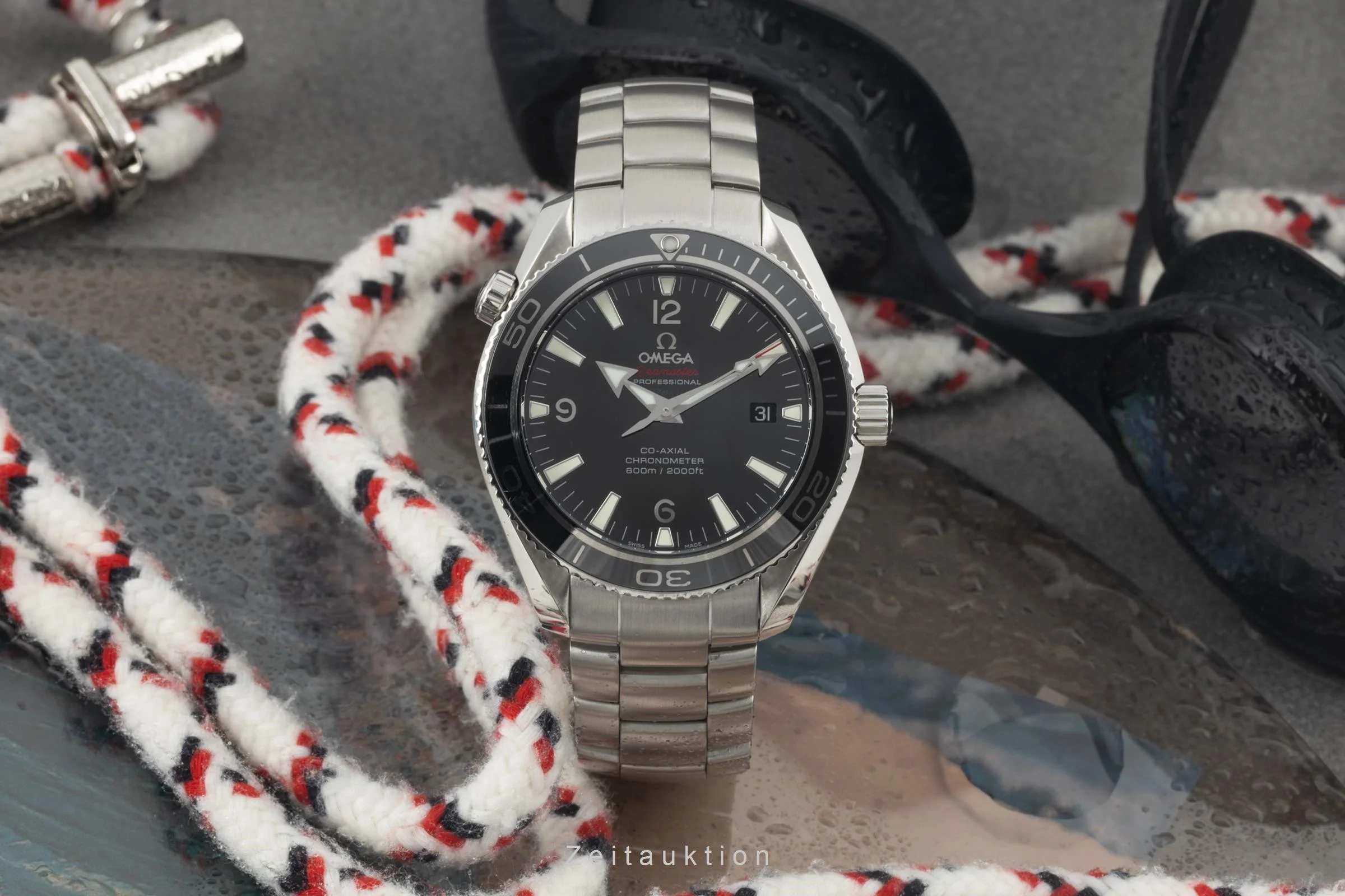 Omega Seamaster steel automatic men's watch 222.30.42.20.01.001 LP: 7700EUR Limited  [2303959] - Image 3