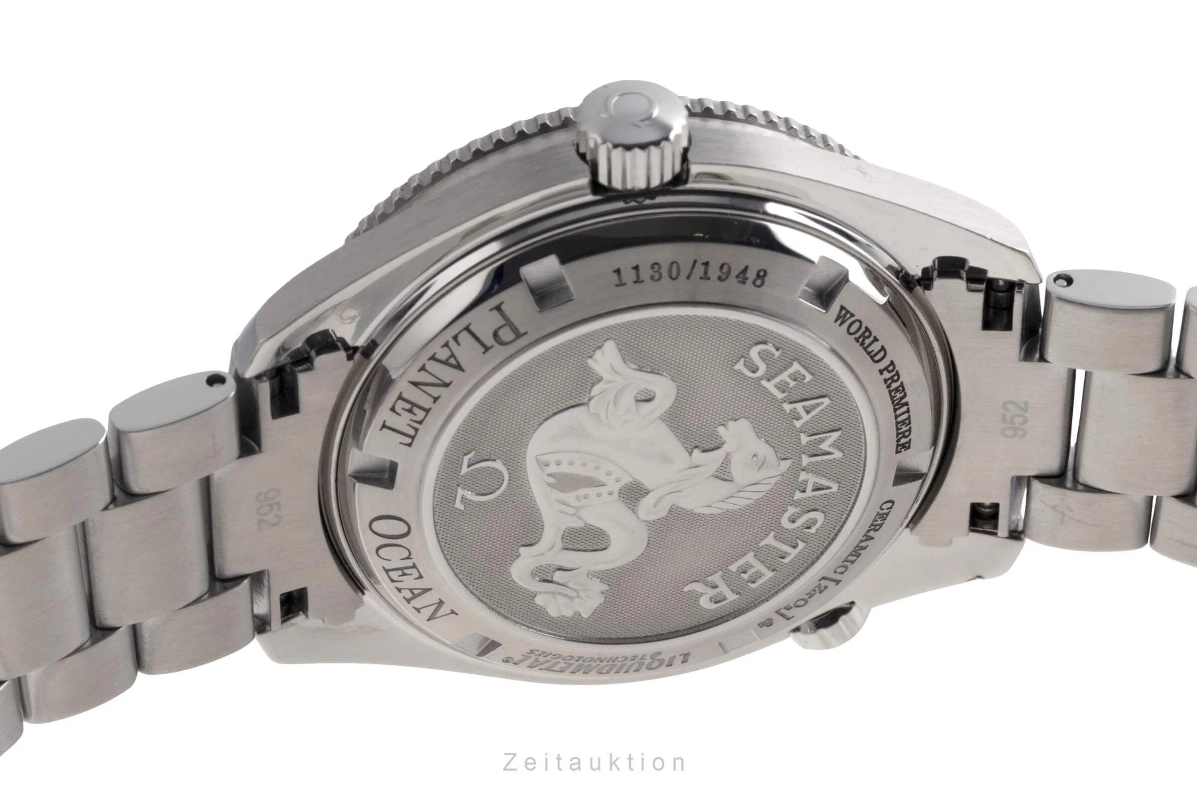 Omega Seamaster steel automatic men's watch 222.30.42.20.01.001 LP: 7700EUR Limited  [2501852] - Image 10