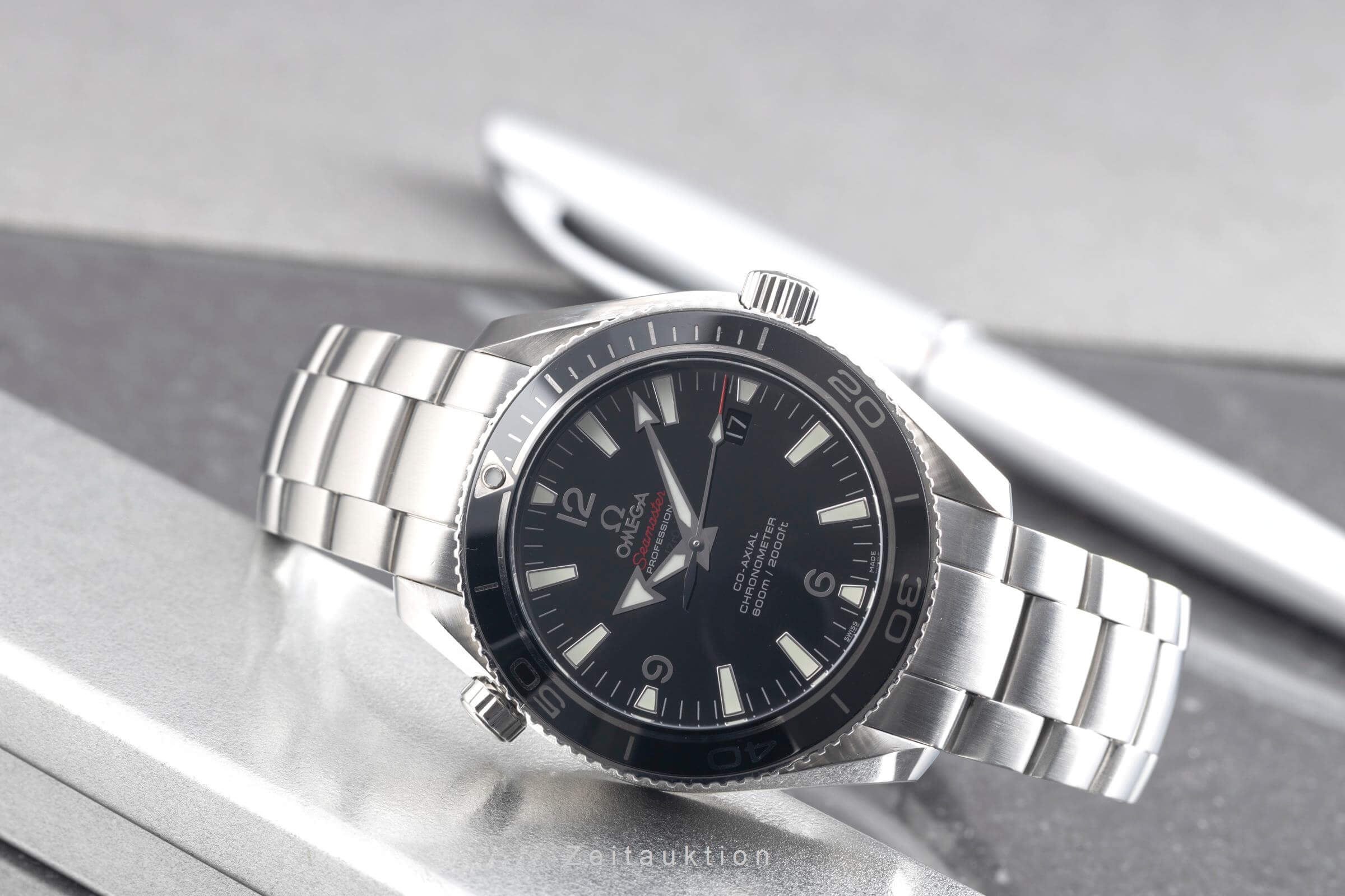 Omega Seamaster steel automatic men's watch 222.30.42.20.01.001 LP: 7700EUR Limited  [2501852] - Image 3