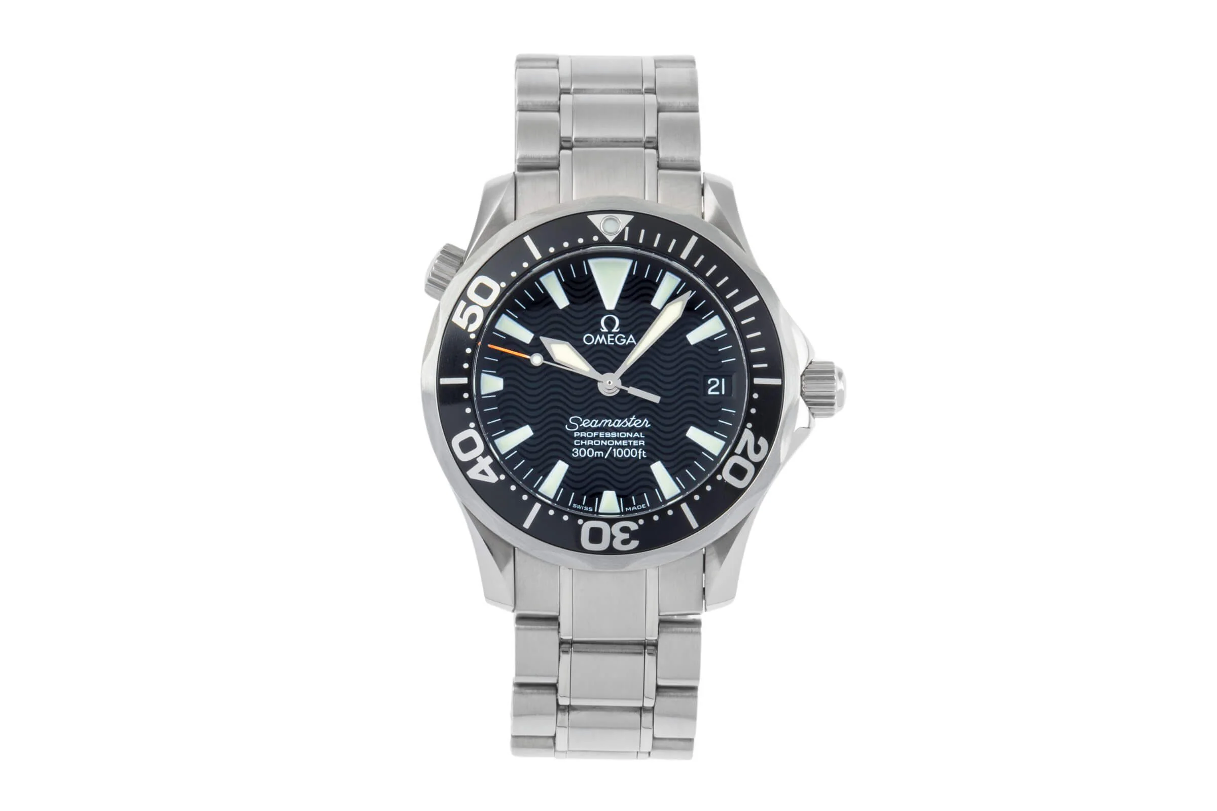 Omega Seamaster steel automatic men's watch 2252.50.00 LP: 6500EUR  [2403273] - Image 4