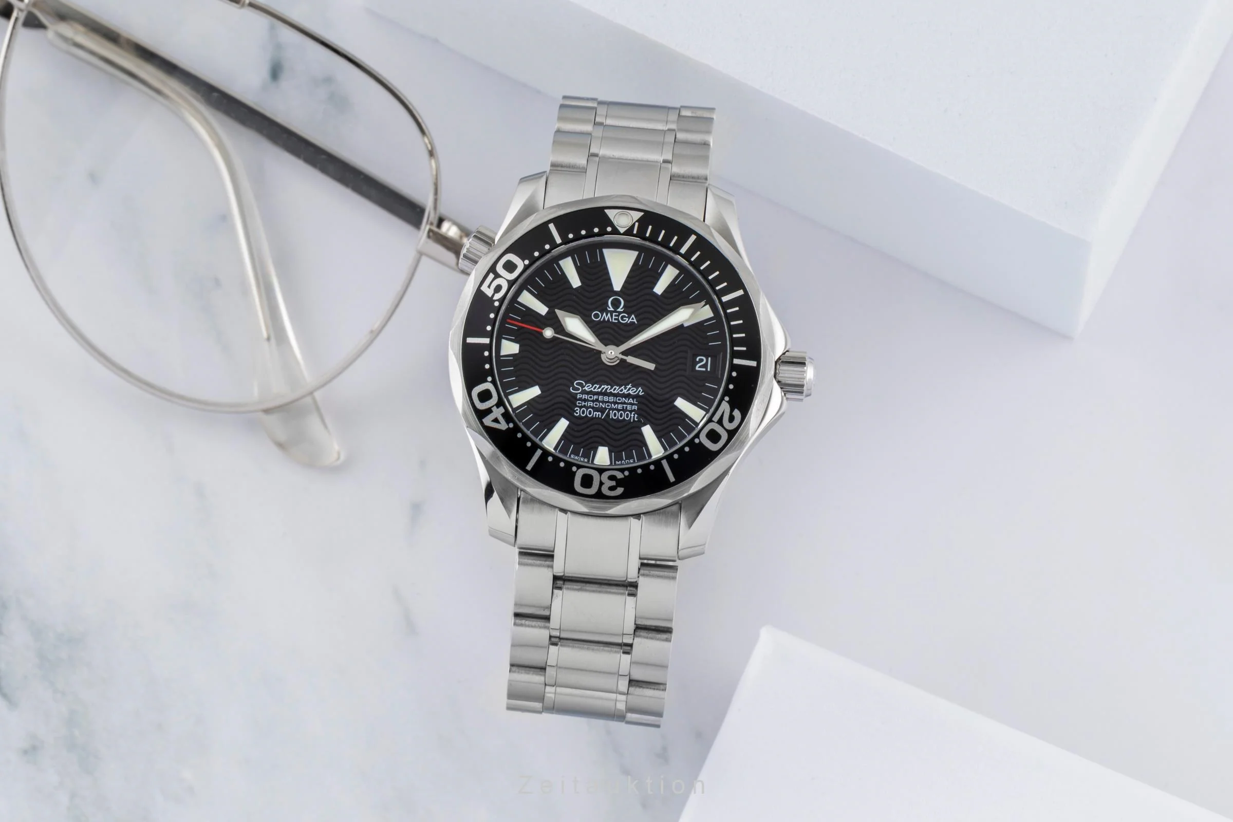 Omega Seamaster steel automatic men's watch 2252.50.00  [2600638] - Image 4
