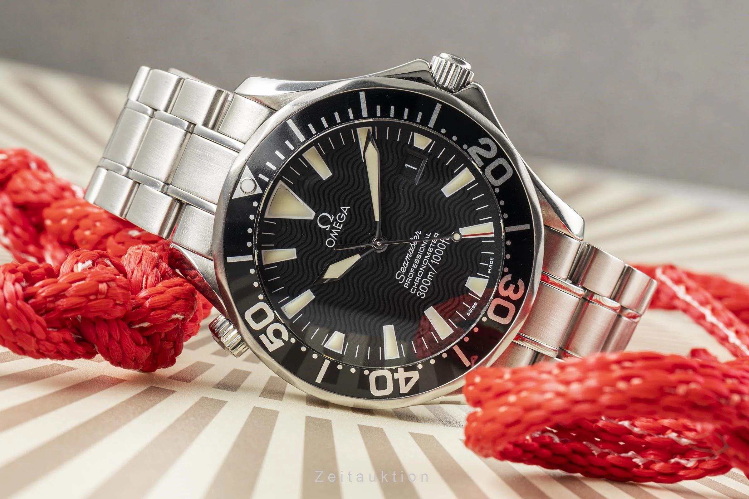 Omega Seamaster steel automatic men's watch 2254.50.00, 168.1640 LP: 6500EUR  [2302738] - Image 2