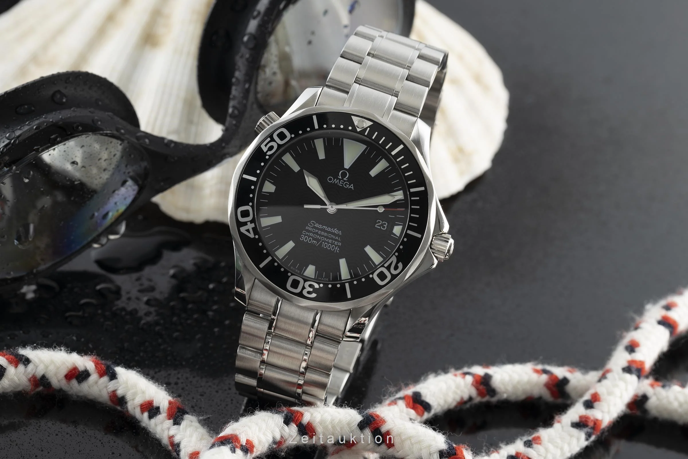 Omega Seamaster steel automatic men's watch 2254.50.00 LP: 5300EUR  [2111179] - Image 3