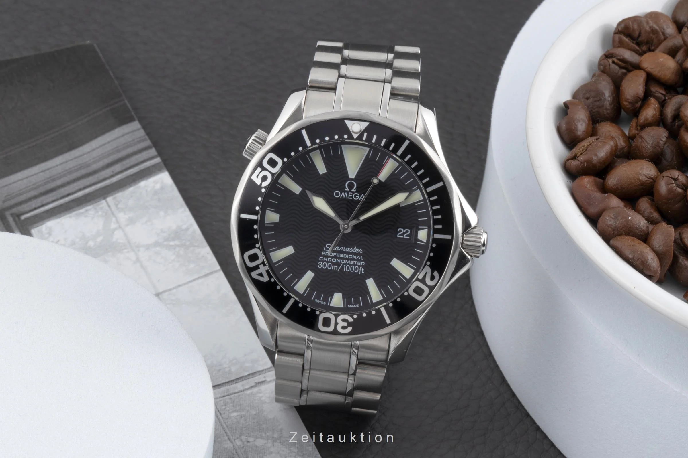 Omega Seamaster steel automatic men's watch 2254.50.00  [2502926] - Image 4