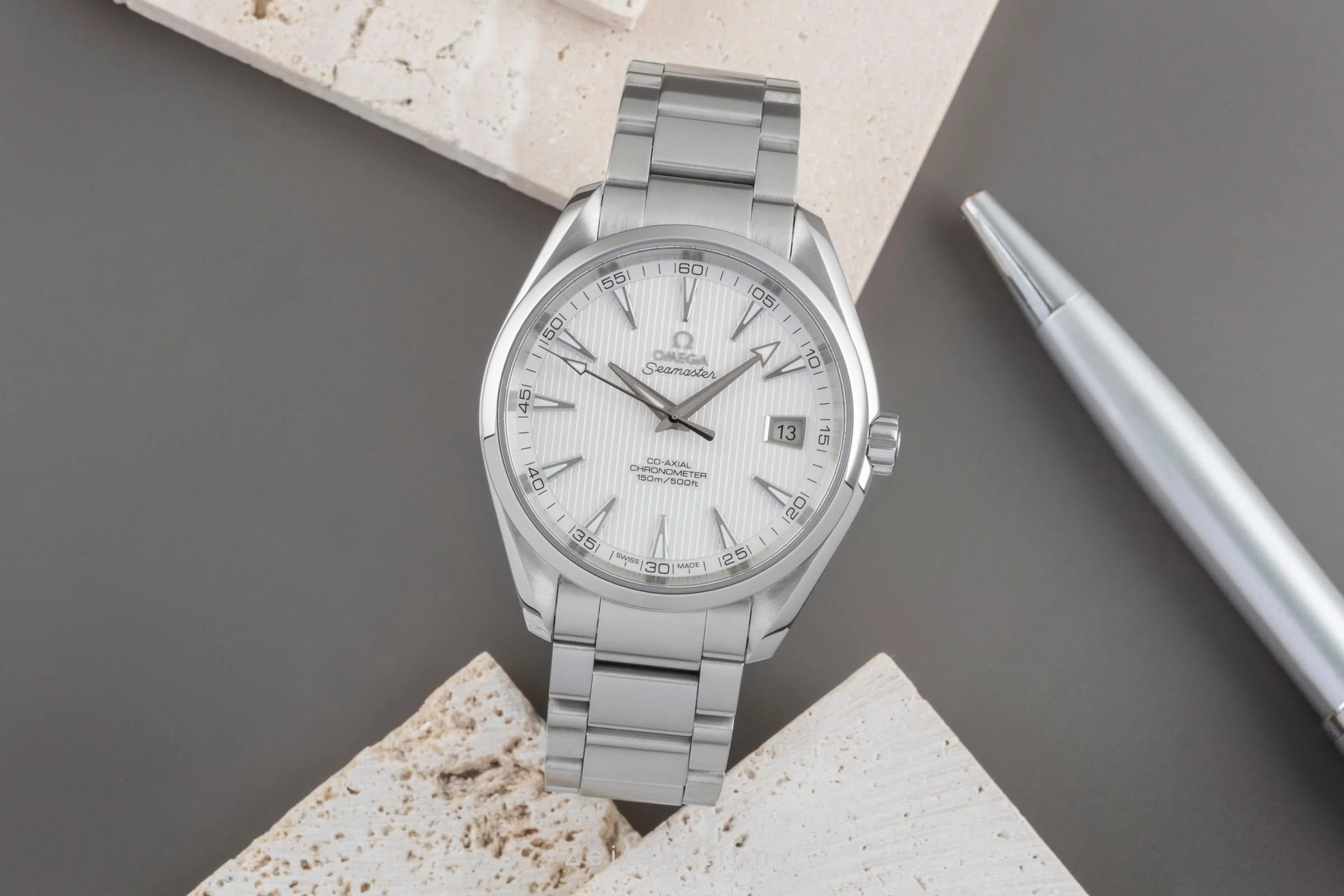 Omega Seamaster steel automatic men's watch 231.10.42.21.02.001	  [2507076] - Image 4